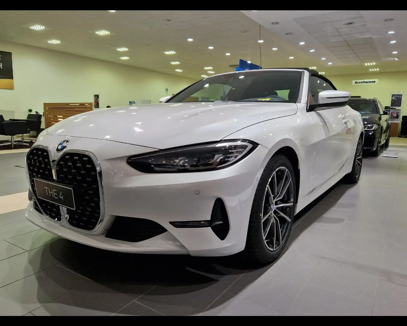 BMW 420 - G23 420d Cabrio Blanc - 1