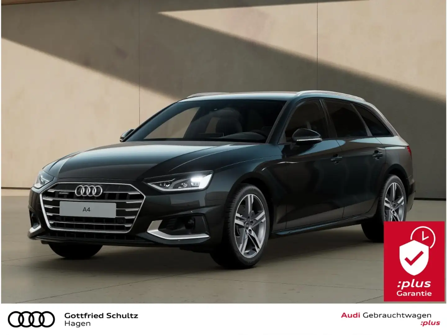 Audi A4 Avant 40 TFSI qu. S-tronic LED NAV ACC KAMERA adva Schwarz - 1