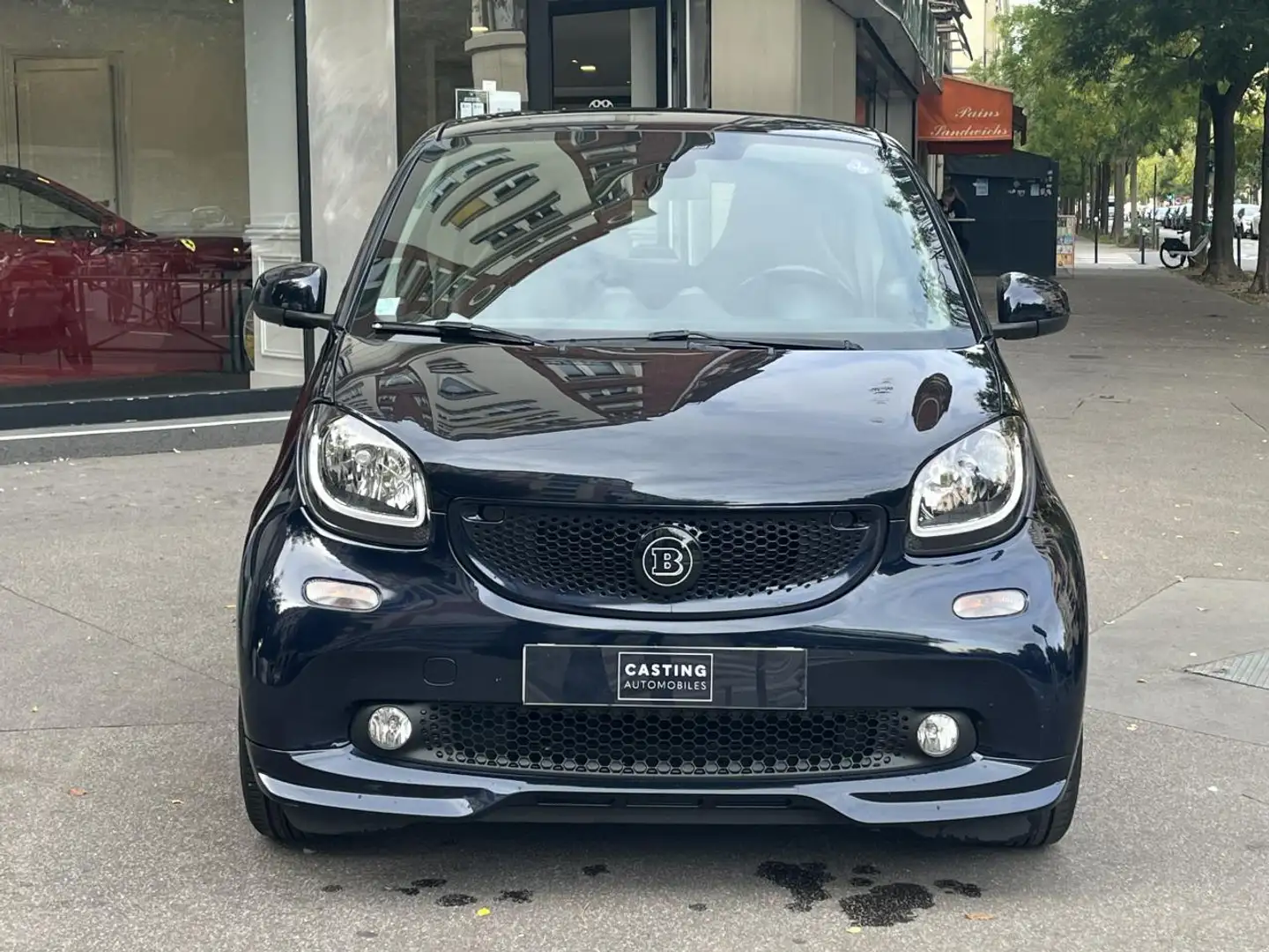 smart forTwo brabus 109 cv Xclusive Bleu - 2