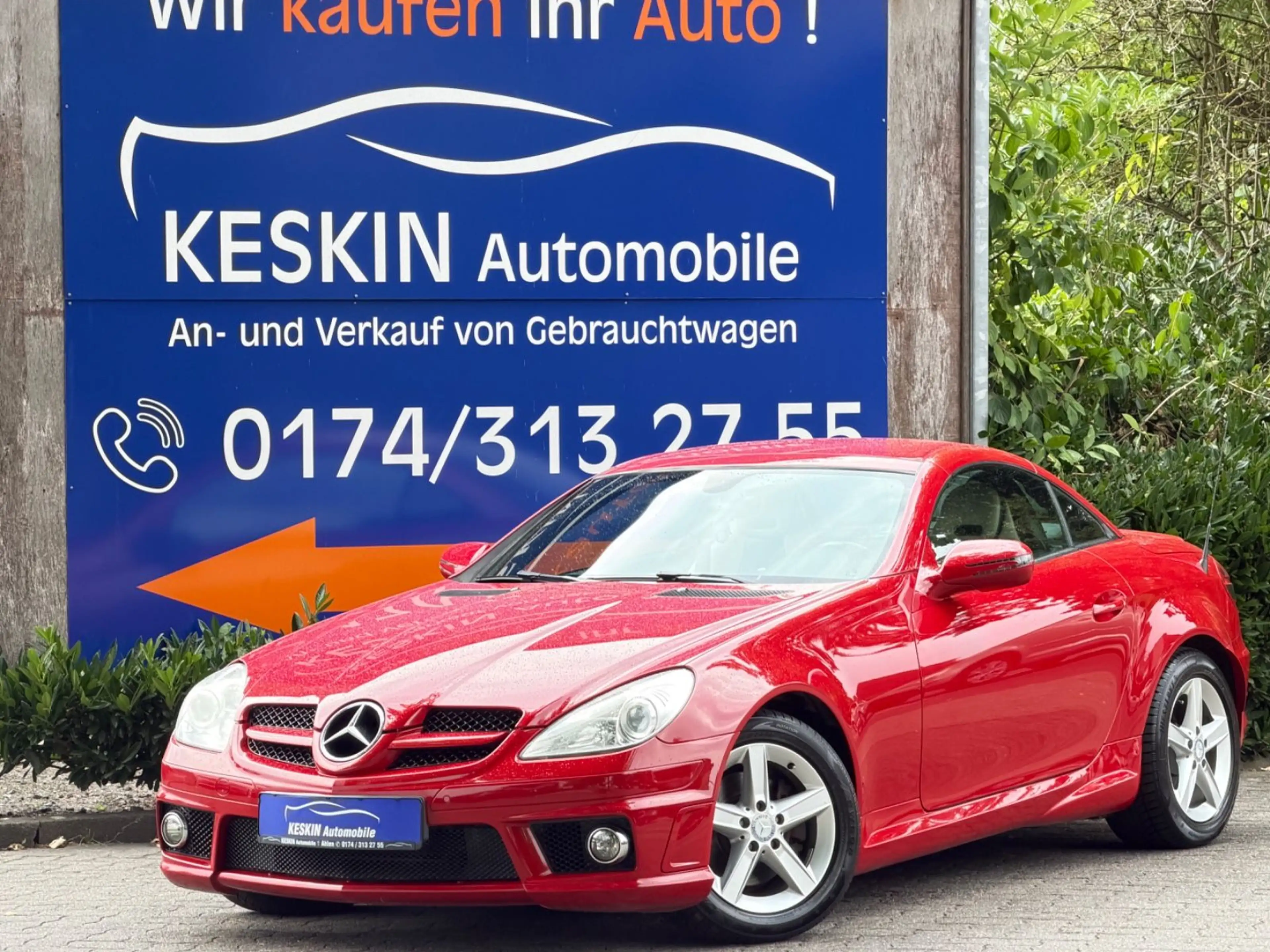 Mercedes-Benz SLK 300 SLK Roadster 300*AMG LINE*DESIGNO*LEDER*NAVI*