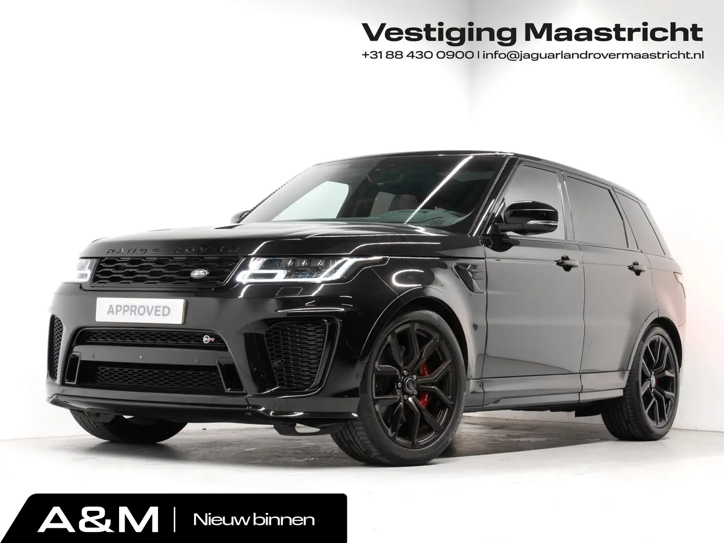 Land Rover Range Rover Sport P575 SVR Zwart - 1