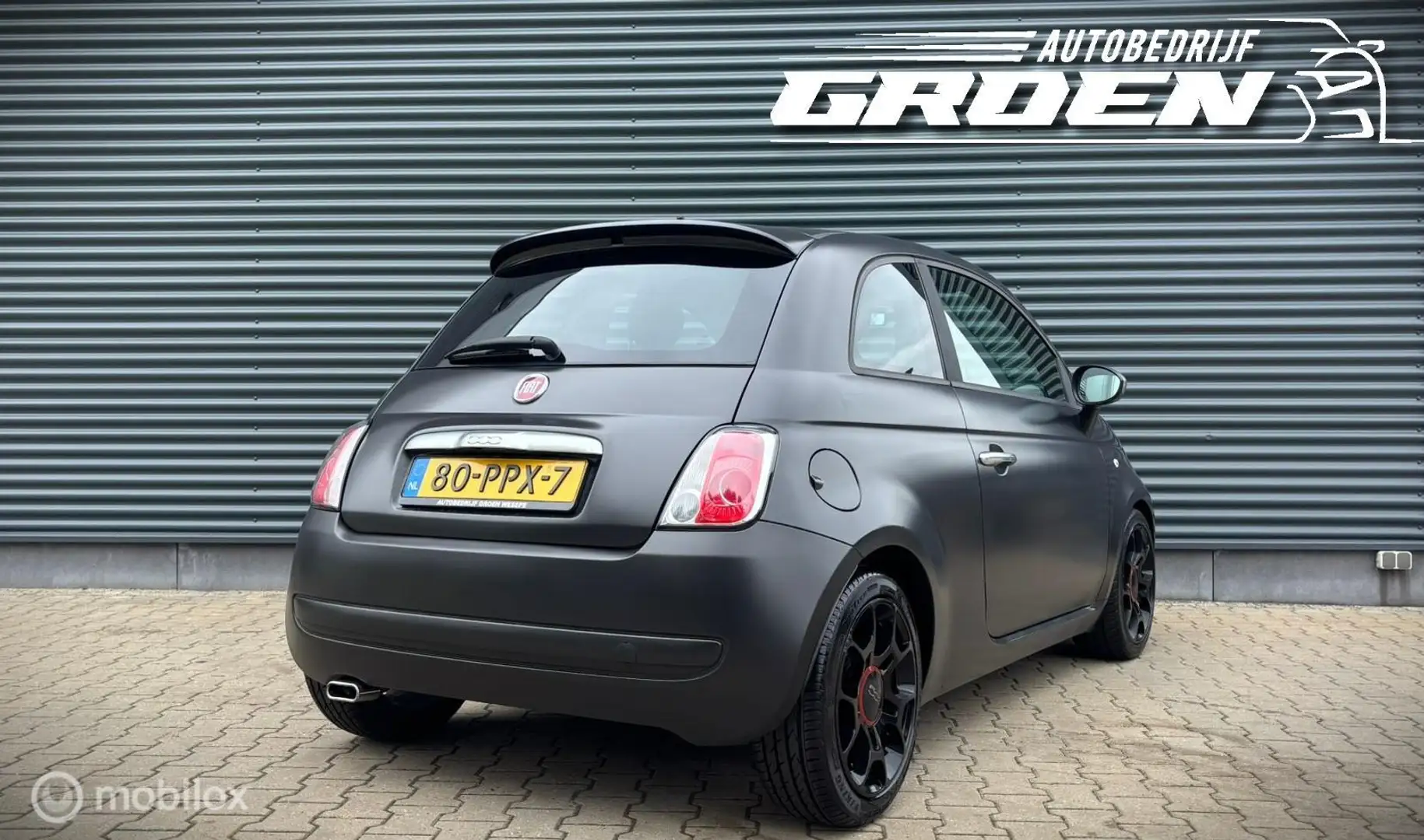 Fiat 500 0.9 TwinAir BlackJack Noir - 2