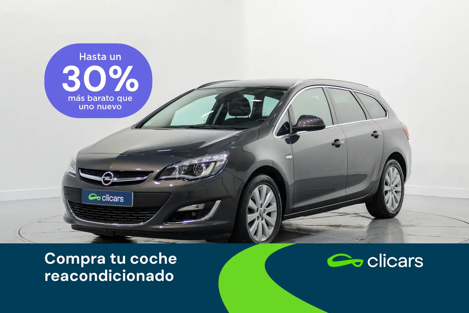 Opel Astra ST 1.6CDTi S/S Excellence 136 Gris - 1