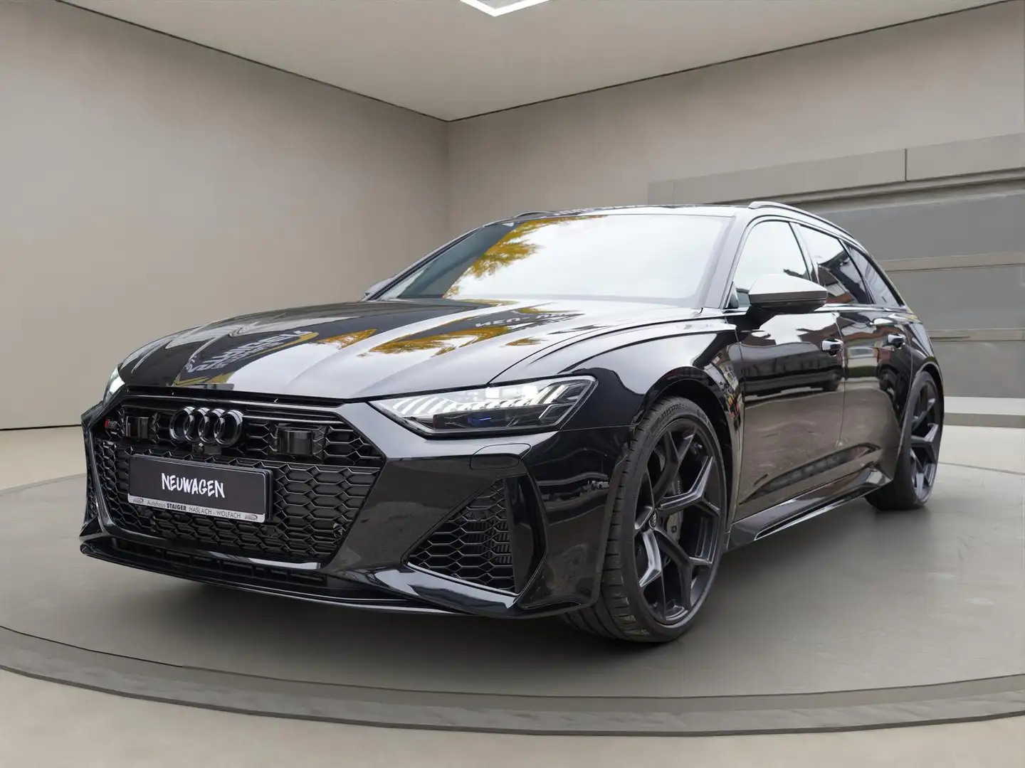 Audi RS6 Performance+Dynamikpaket+Keramik+SportAGA+ Zwart - 1