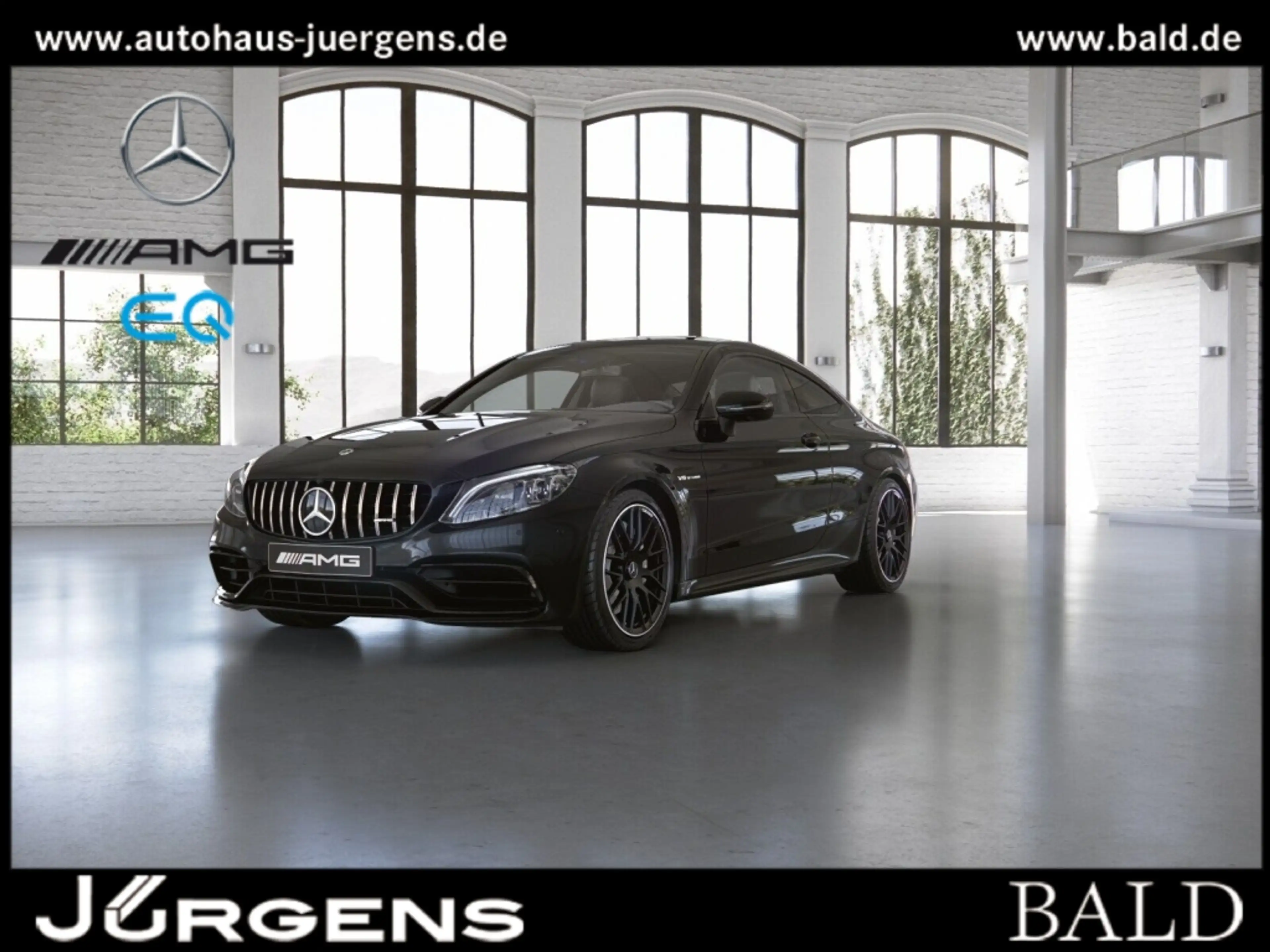 Mercedes-Benz C 63 AMG Coupé Pano/Burm/Night/Fahrassist/Nappa