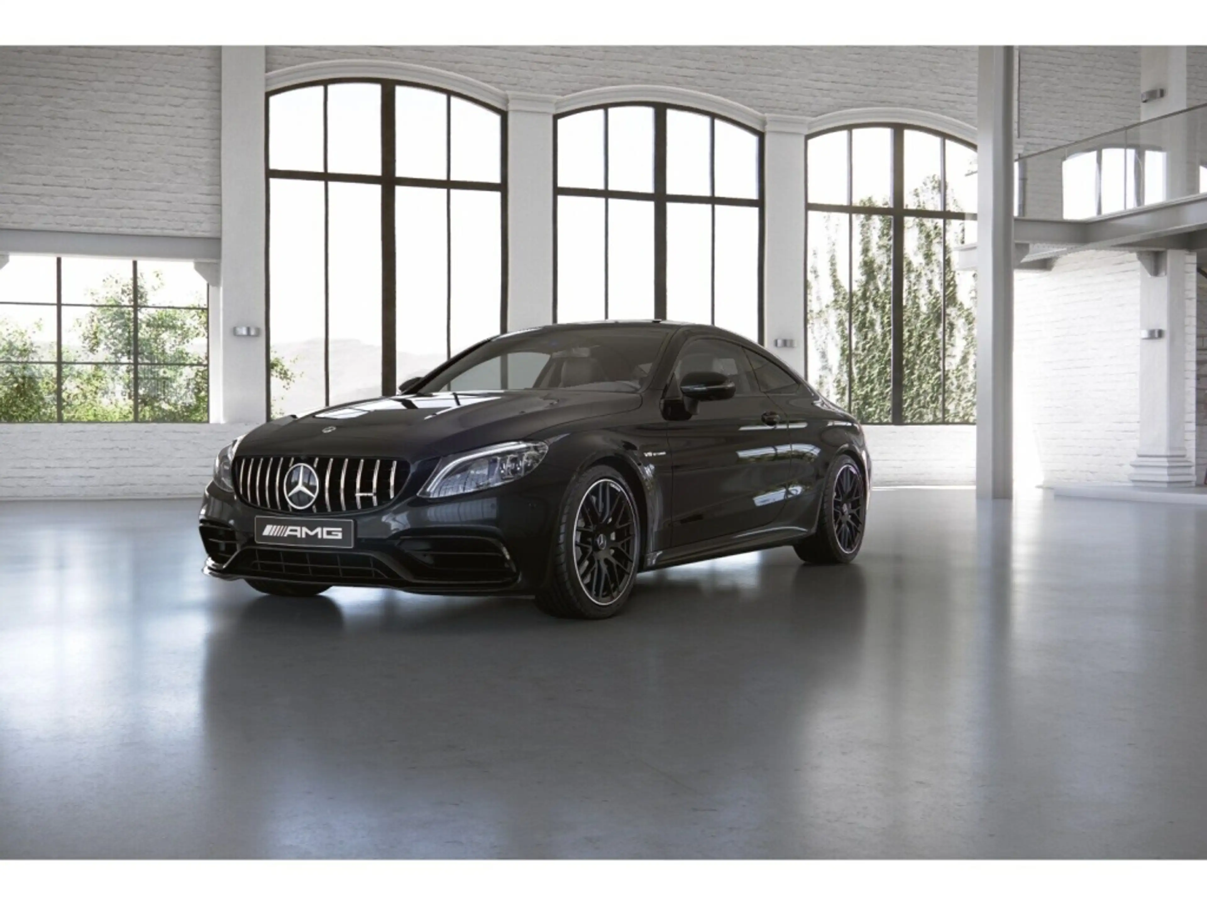 Mercedes-Benz C 63 AMG Coupé Pano/Burm/Night/Fahrassist/Nappa — photo 2