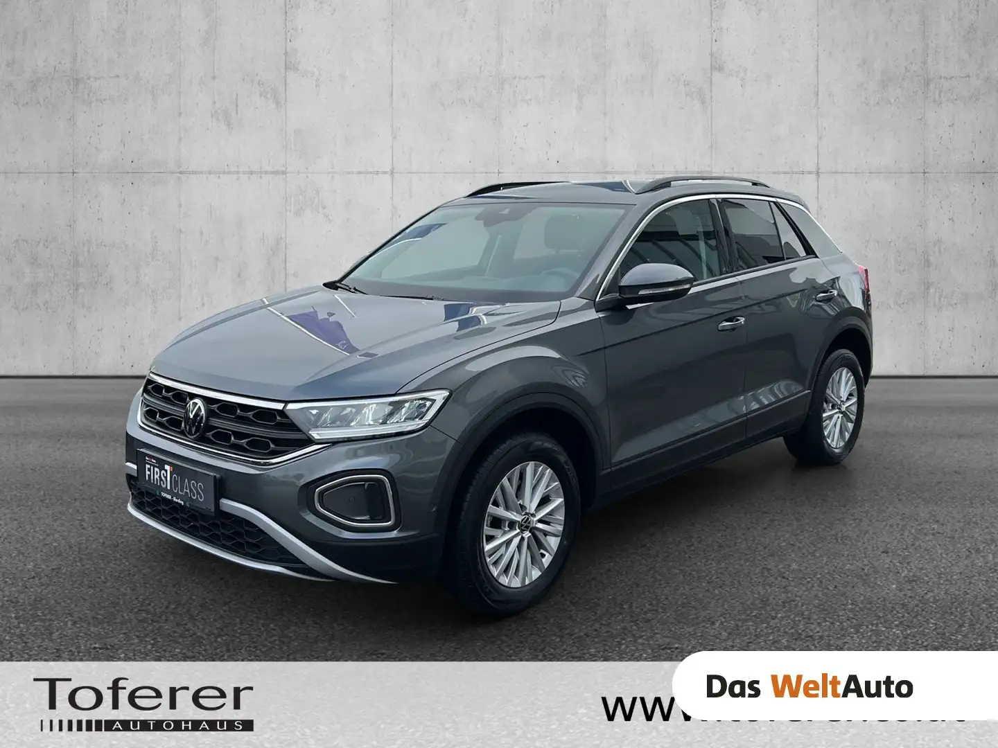 Volkswagen T-Roc Life TSI Grau - 1