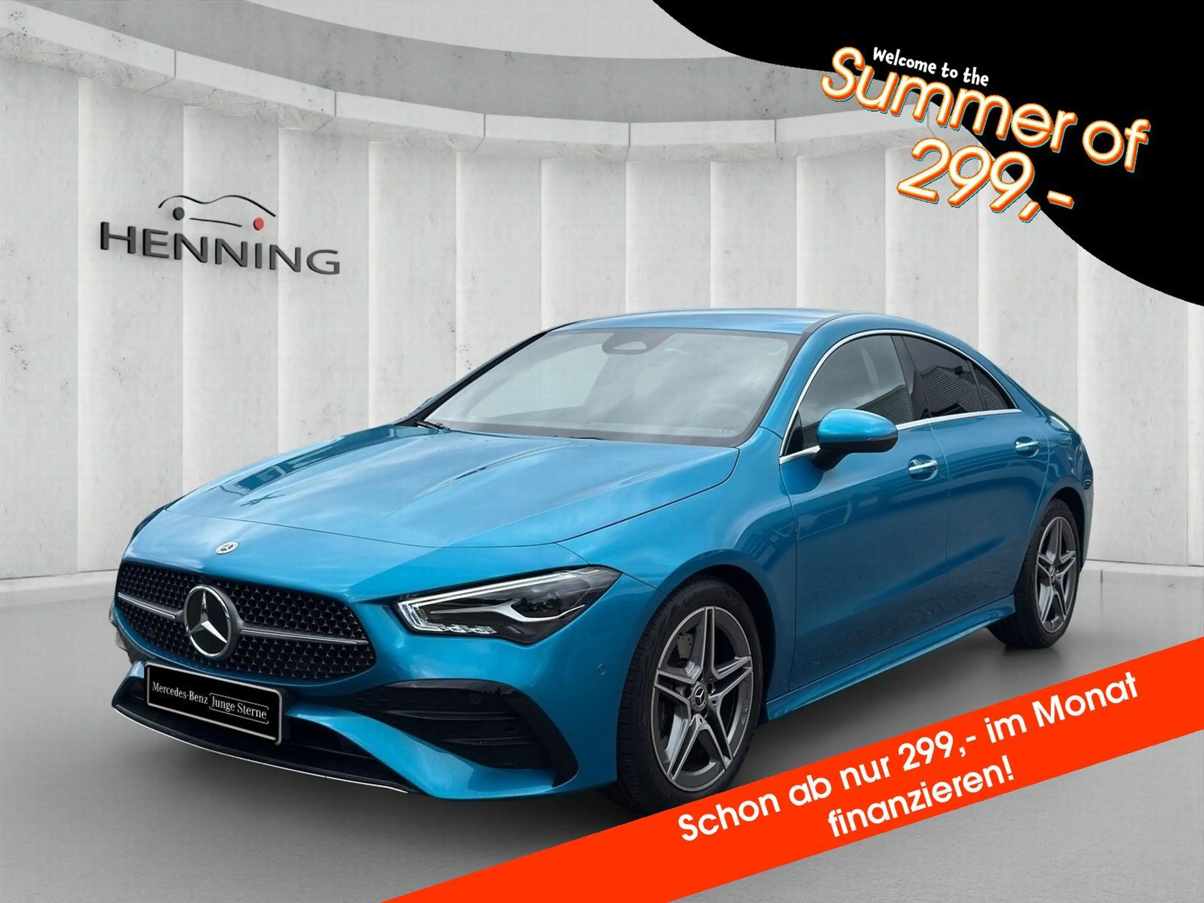 Mercedes-Benz CLA 200 Coupé AMG Rückfahrkamera Spurhalte Ambie