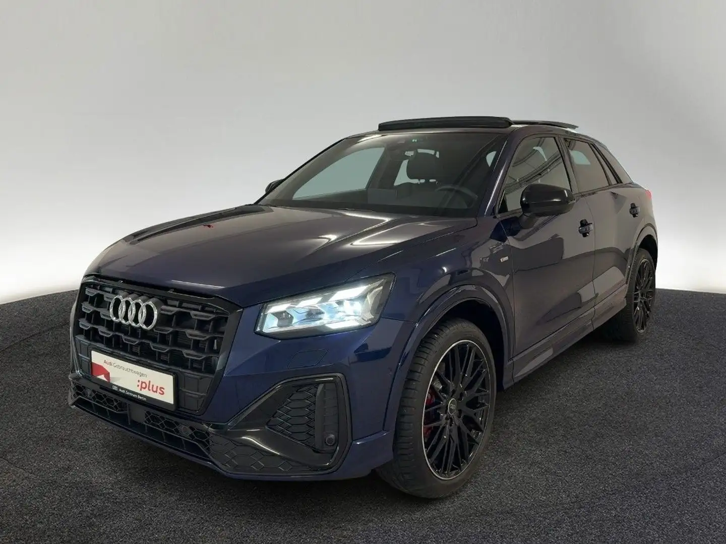 Audi Q2 S line 35 TFSI S tr. RFK PANO MATRIX NAVI VIR Blau - 2