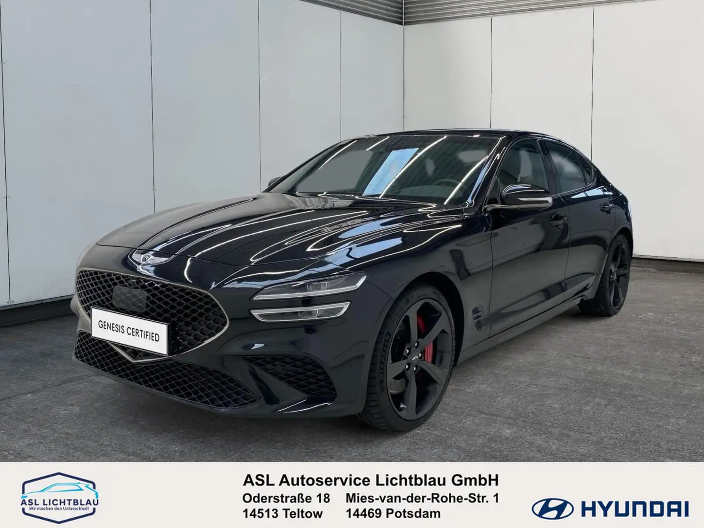 Genesis G70 2.2 D Sport RWD  Innovation Pack & Comfort Seat... Noir - 1