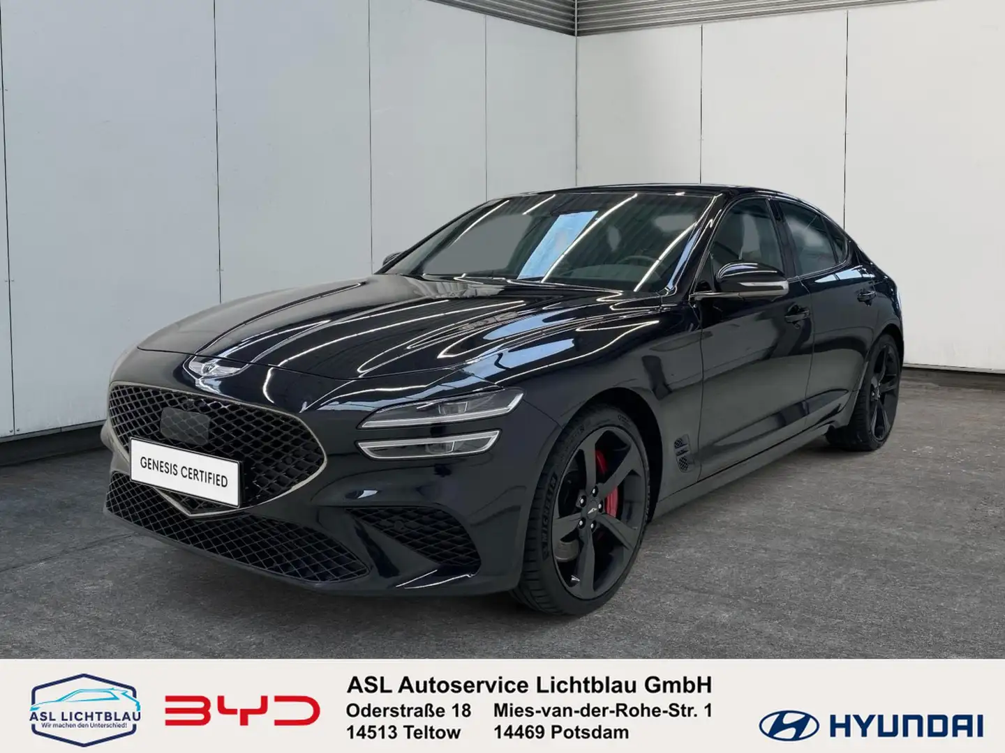 Genesis G70 2.2 D Sport RWD Innovation Pack & Comfort Seat... Schwarz - 1