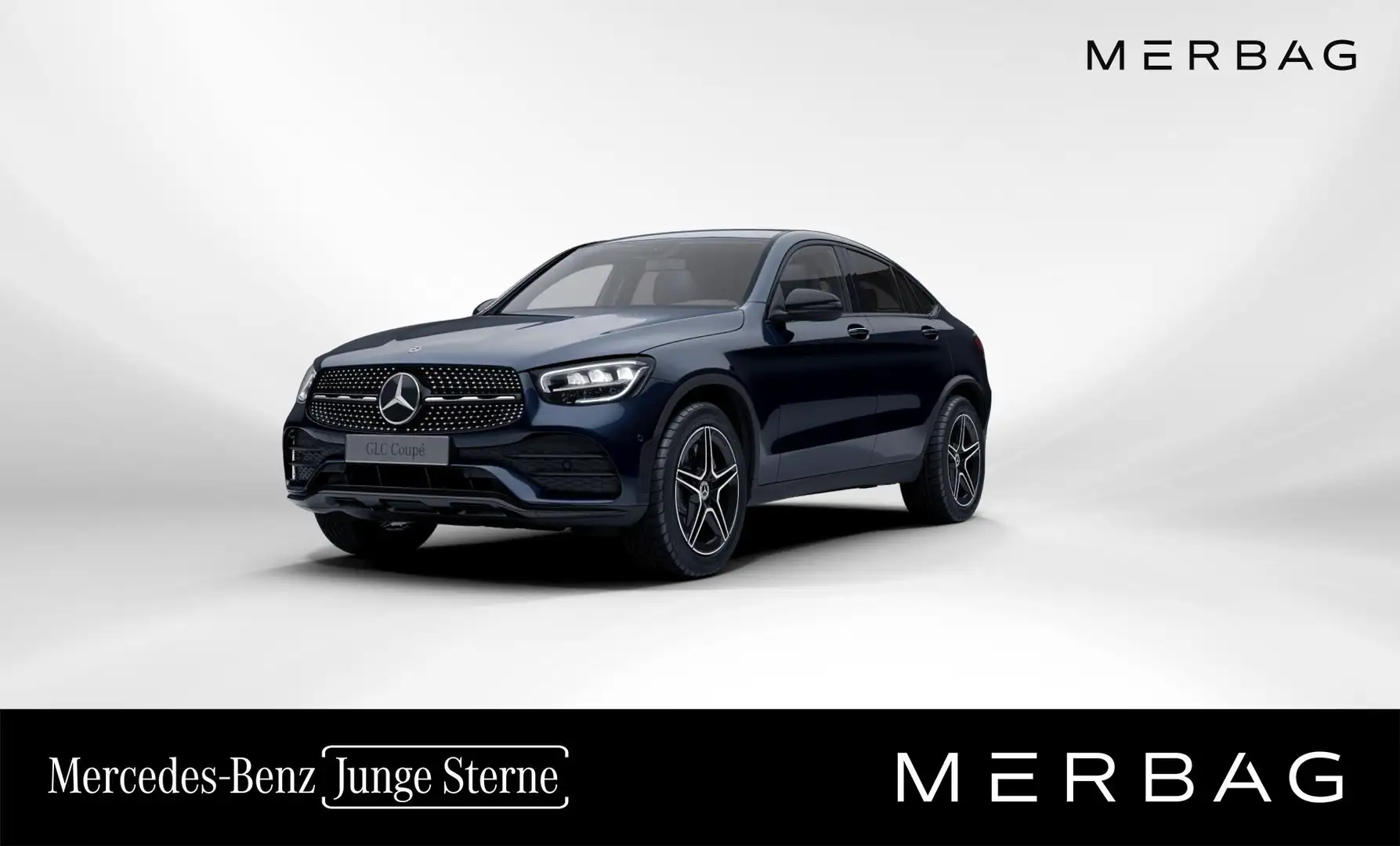 Mercedes-Benz GLC 220 d 4MATIC Coupé Blau - 1