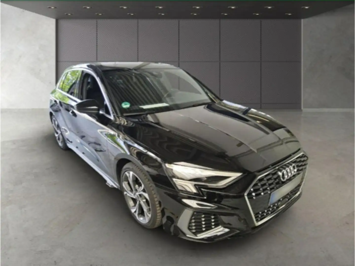 Audi A3 S line 30TDI Stronic LED NAVI VC Schwarz - 2
