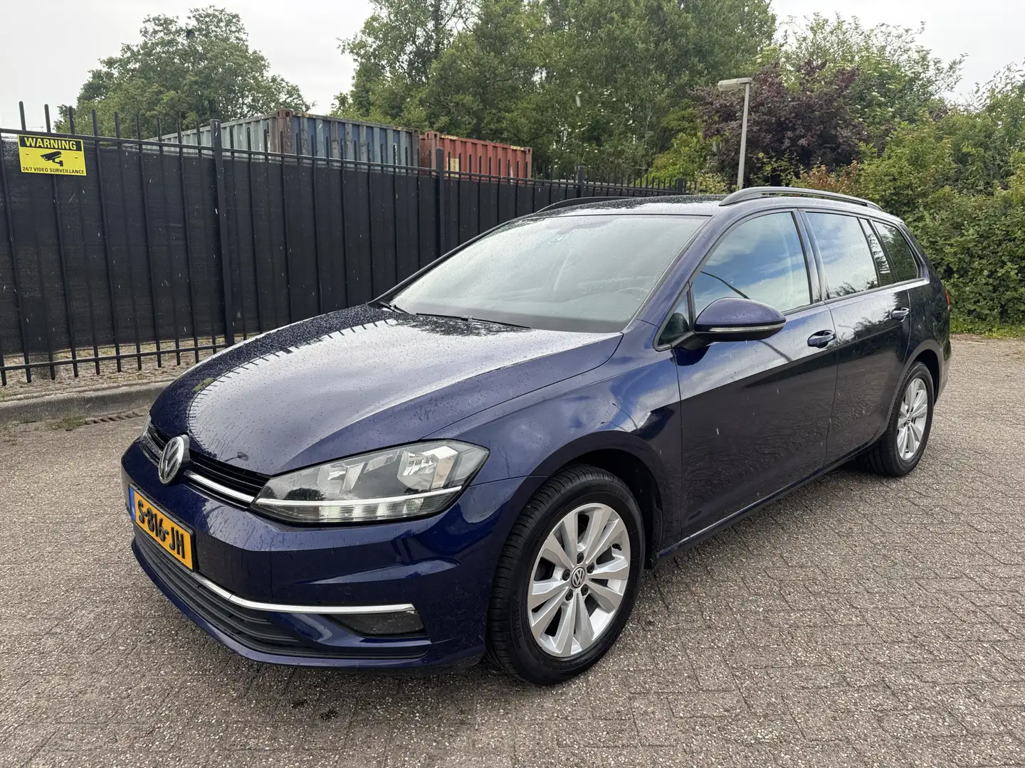 Volkswagen Golf Variant 1.6 TDI Comfortline ACC/Clima/LMV/Navi Blauw - 1