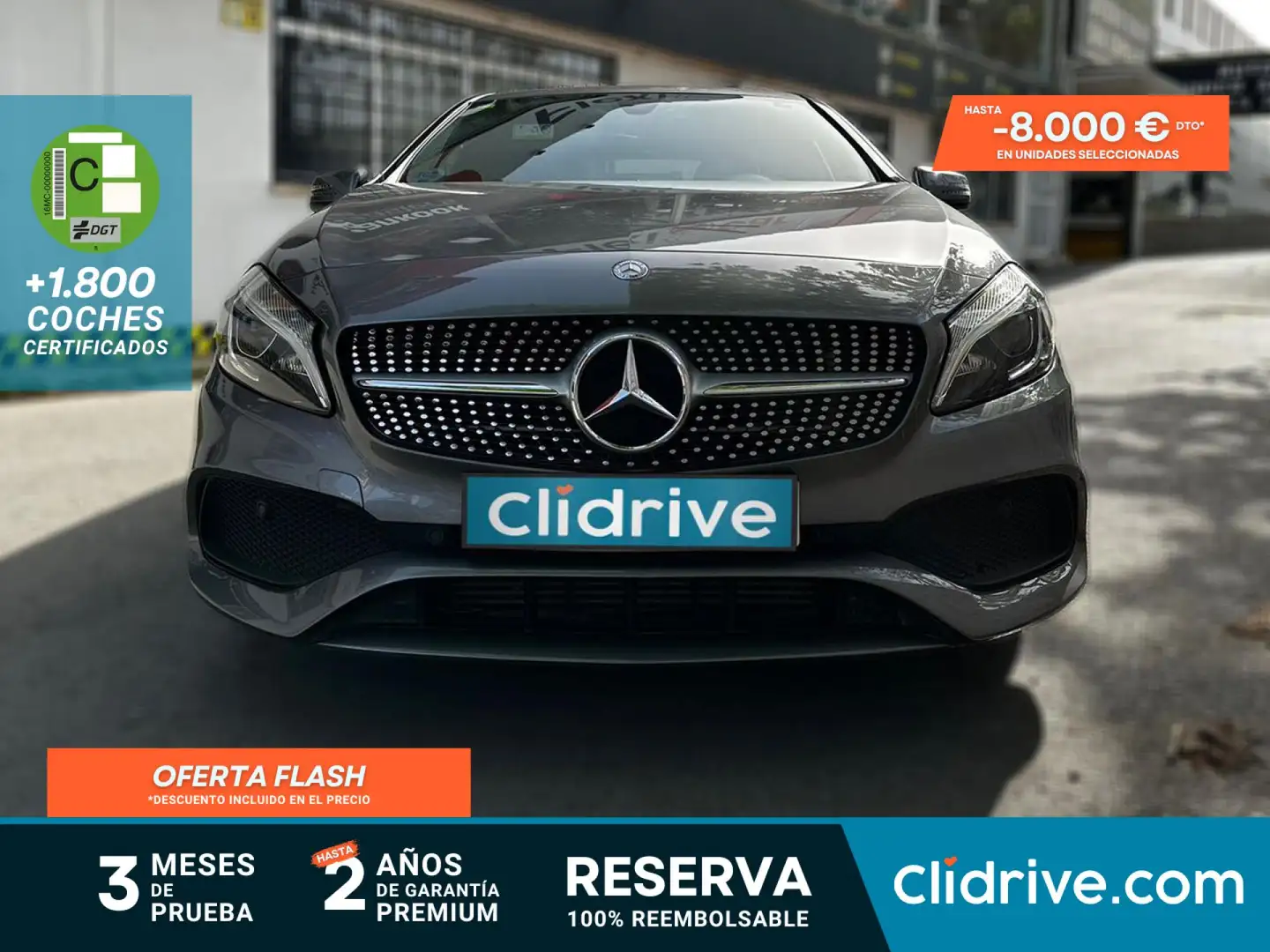 Mercedes-Benz A 200 200CDI Elegance Aut. Negro - 1