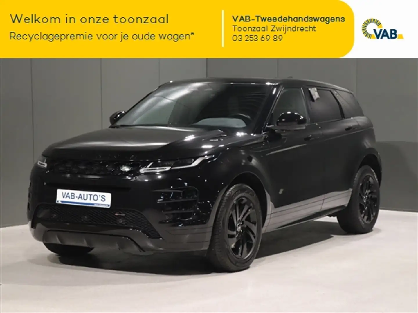 Land Rover Range Rover Evoque P160 R-DYNAMIC S FWD Zwart - 1