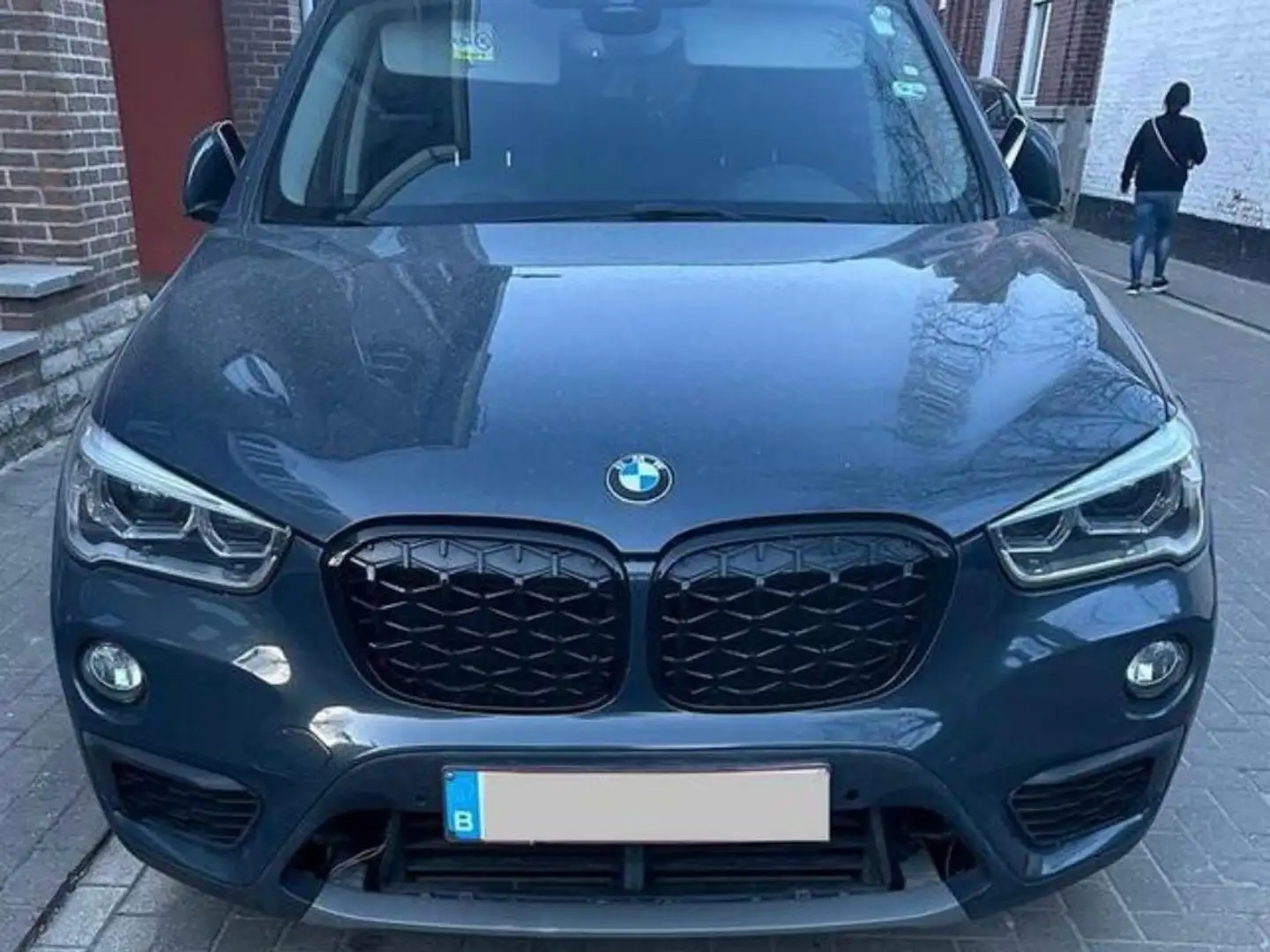 BMW X1 X1 2.0 d sDrive18 Bleu - 2