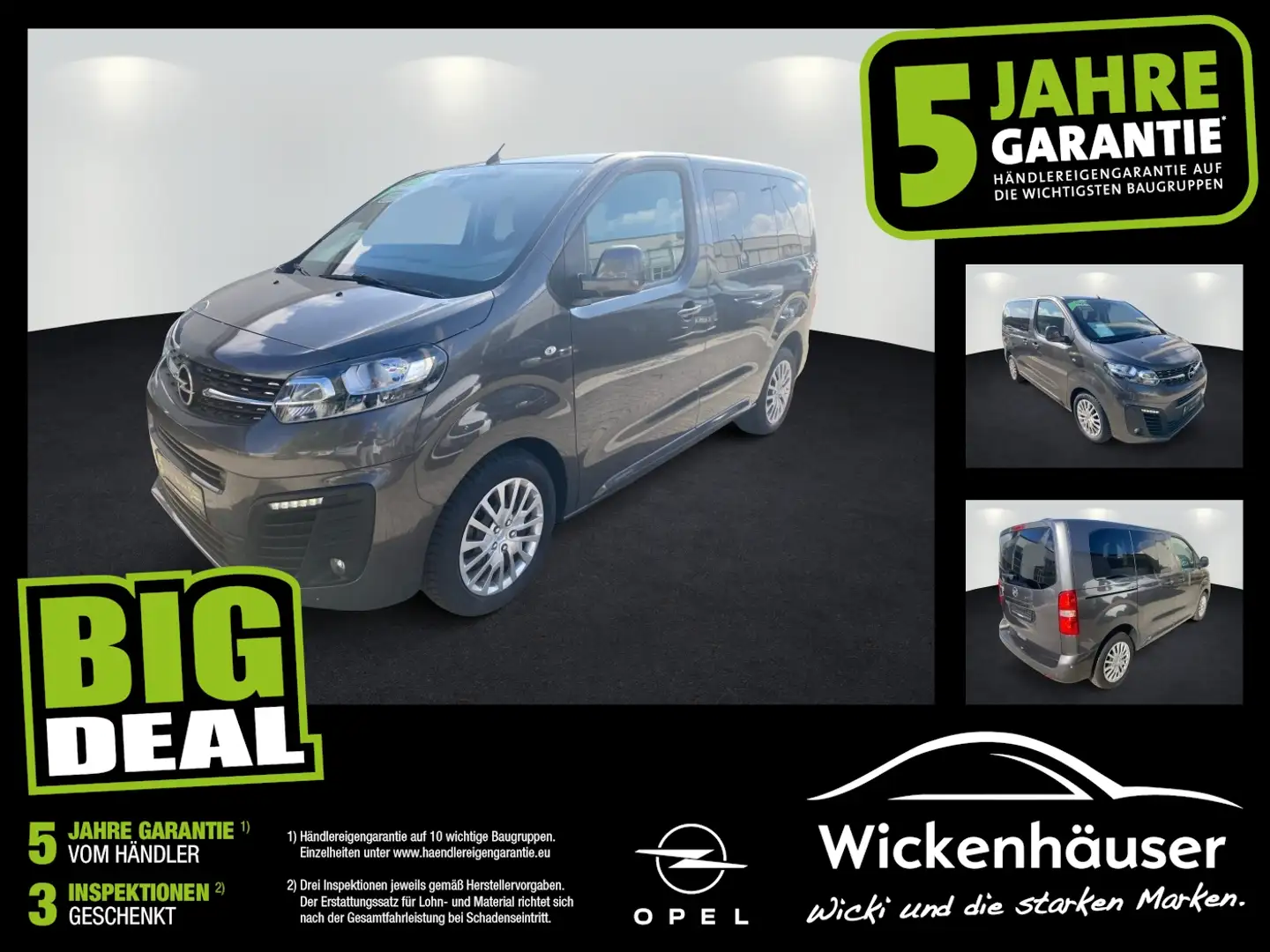Opel Zafira Life 1.5 D L1 Fahrassistenz-Paket 1 Gris - 1