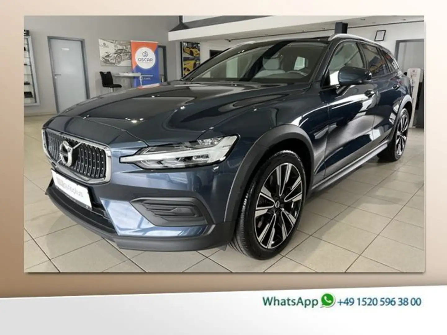 Volvo V60 Cross Country CC B5 Pro AWD ACC BLIS Pano Kamera WinterPkt Синій - 1