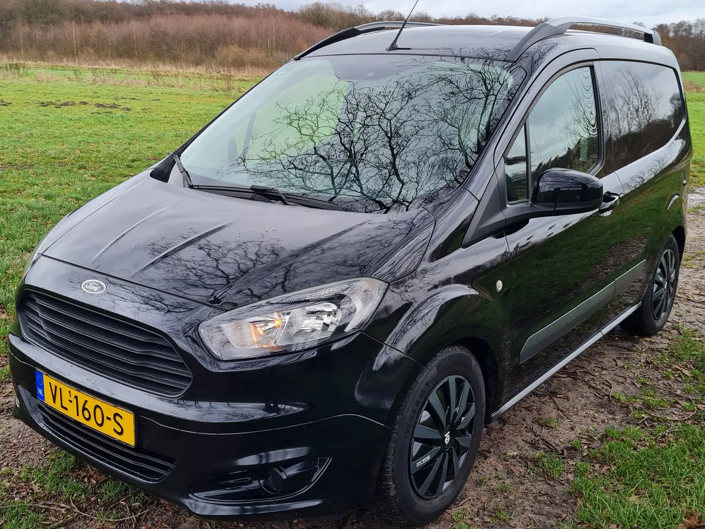 Ford Transit Courier 1.5 TDCi - AIRCO - MARGE Чорний - 1