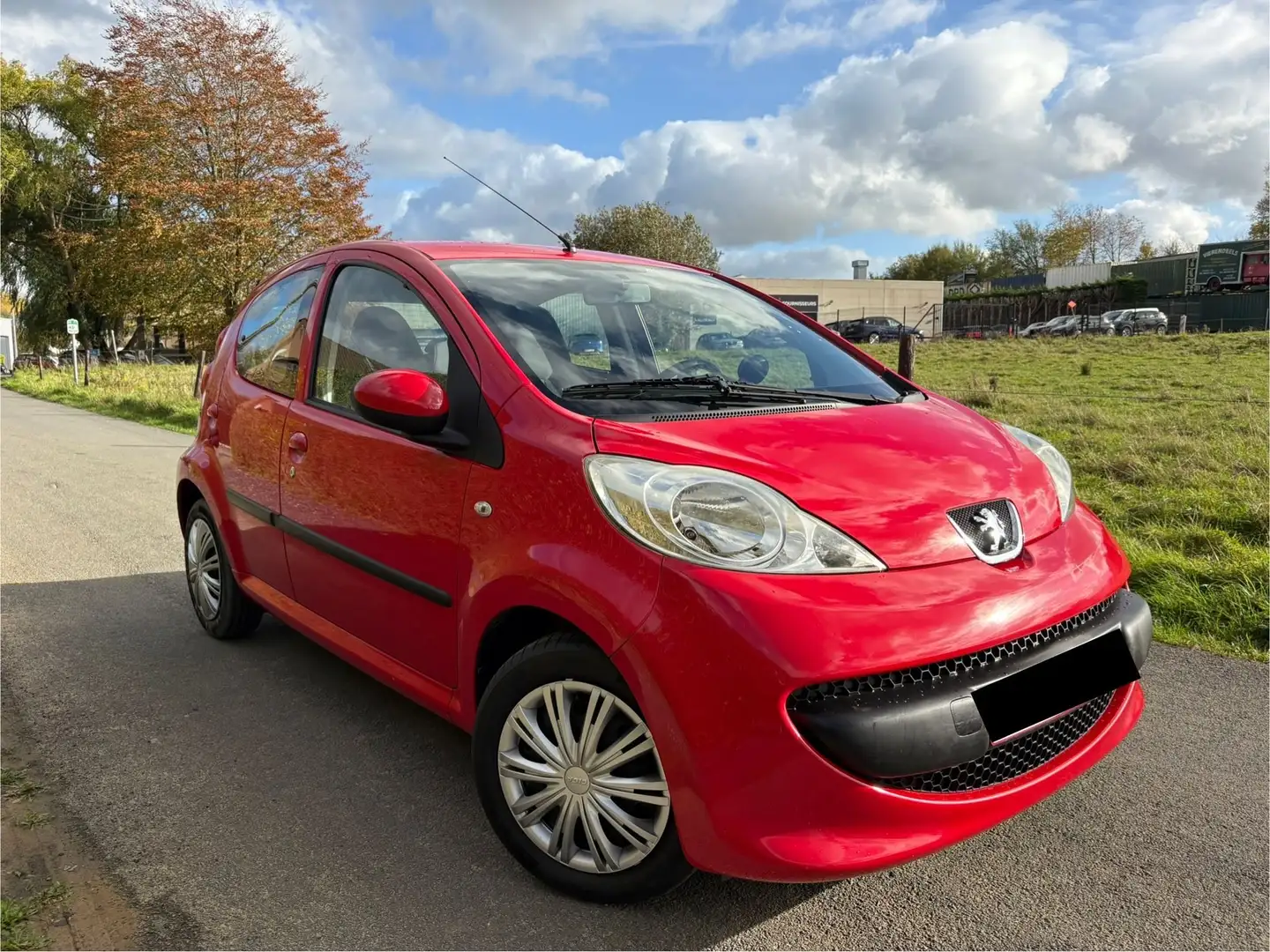Peugeot 107 22.500 Kms / Automatique / Airco Rouge - 2
