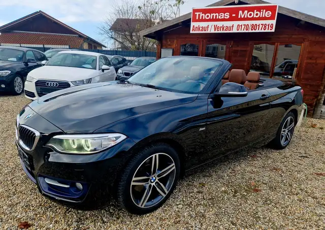 BMW 220 i Cabrio Sport Line Leder  TOP!