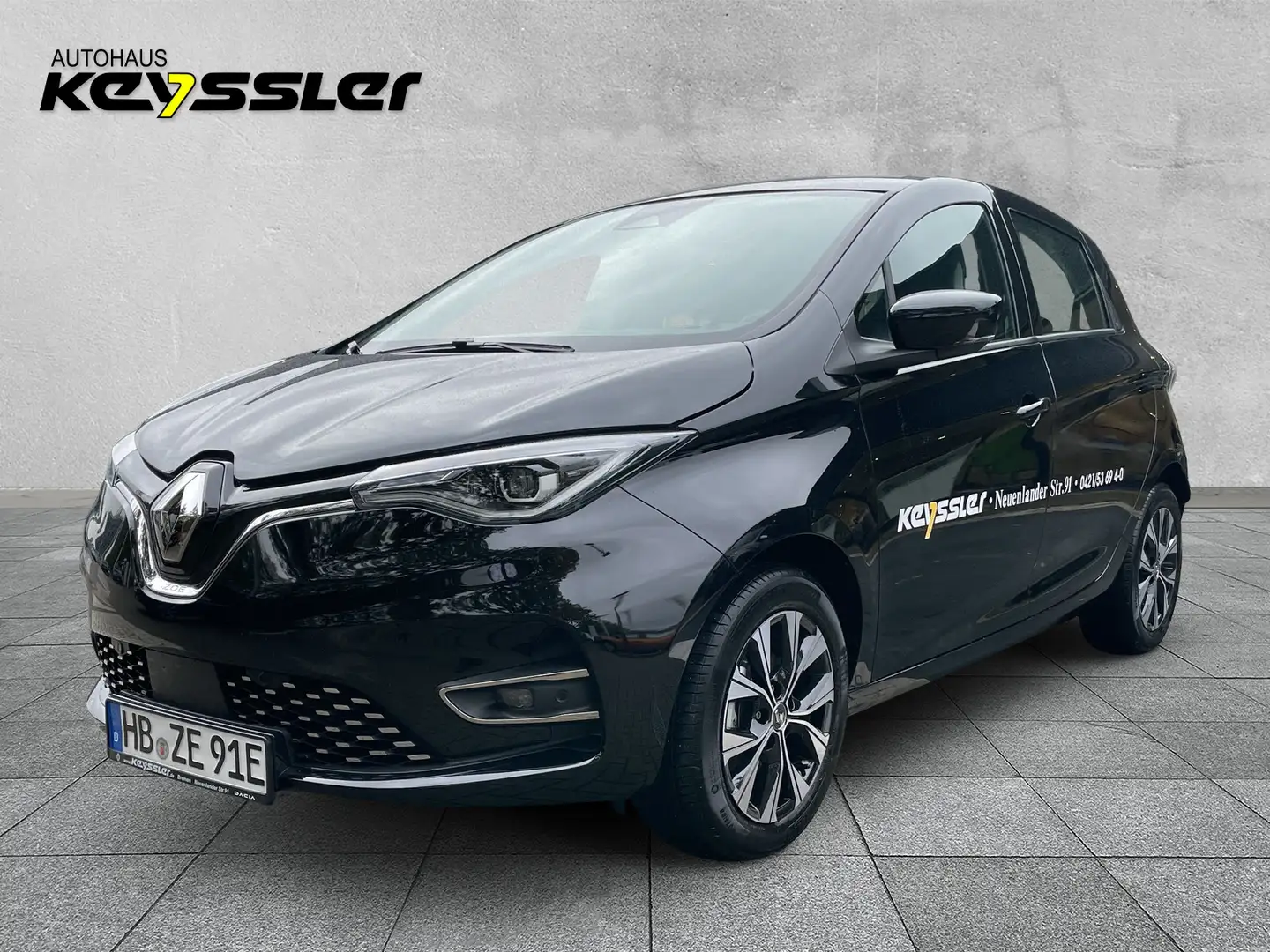 Renault ZOE R135 E-Tech 100% Evolution (Batterie-Kauf) Schwarz - 1