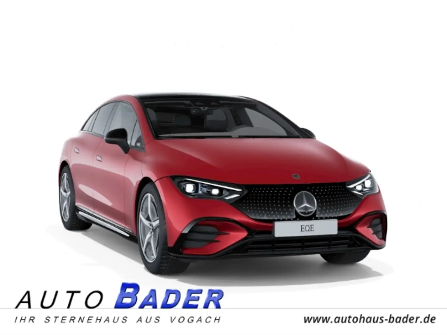 Mercedes-Benz EQE 300 500 4Matic AMG Line Premium+ Night NP126545 Rouge - 1