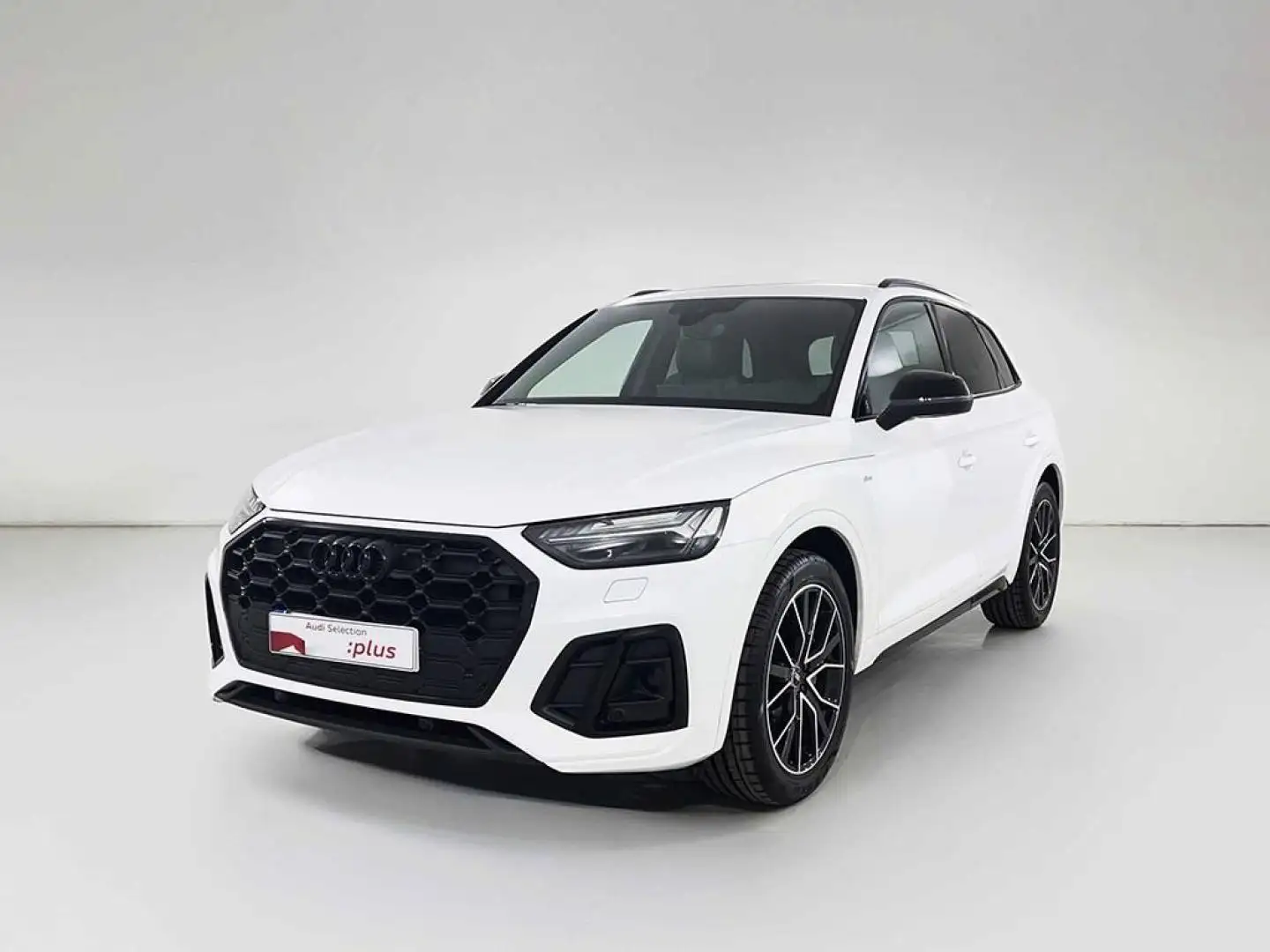 Audi Q5 35 TDI Black line S tronic Blanc - 1