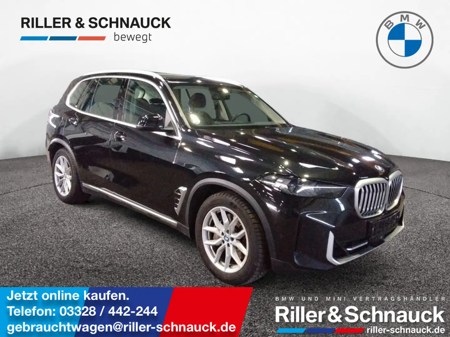 BMW X5 xDrive 50e NAVI+KAMERA+KEYLESS+MEMORY+KLIM Schwarz - 1