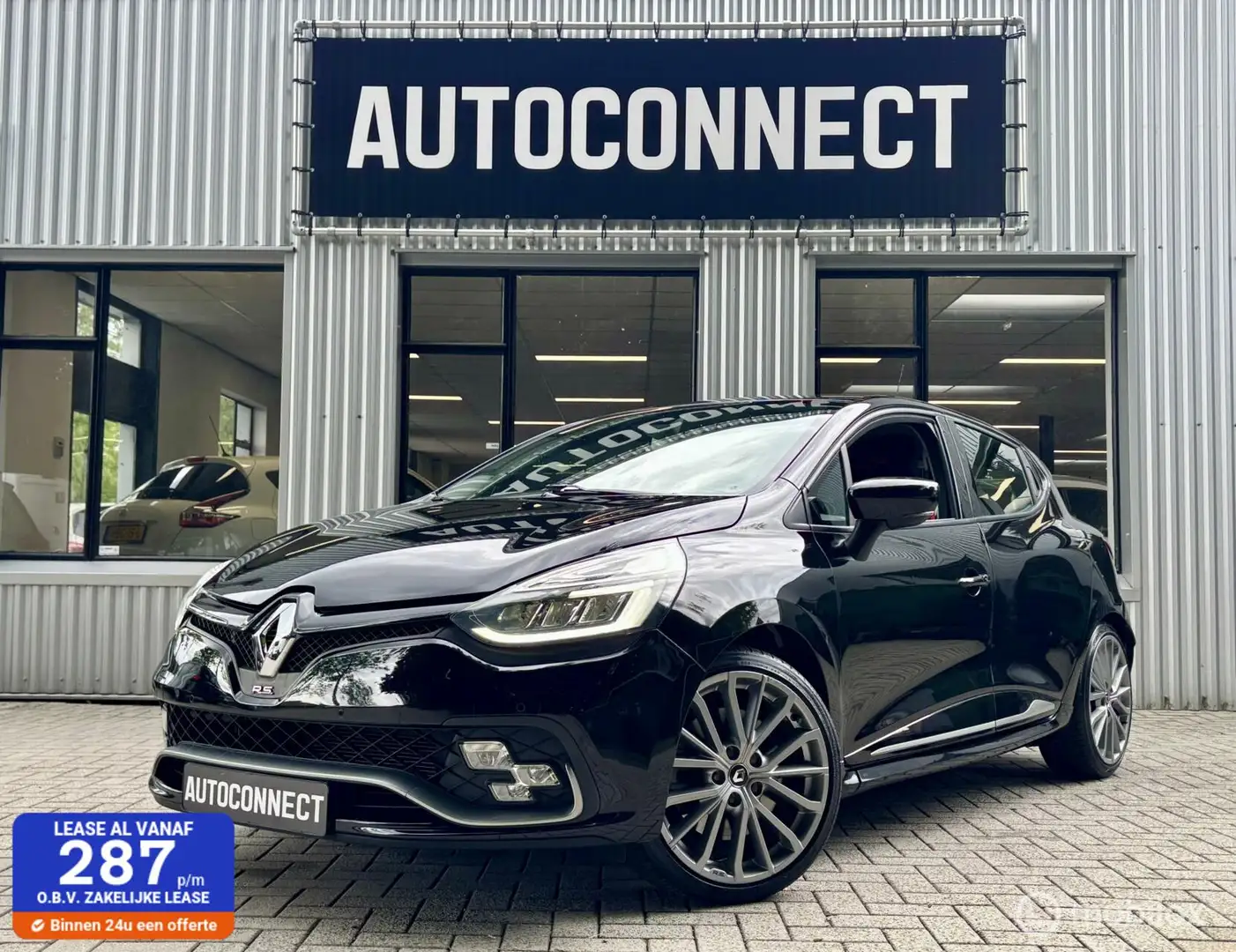 Renault Clio 1.6 Turbo R.S. NAVI, CAMERA, CRUISE. Zwart - 1
