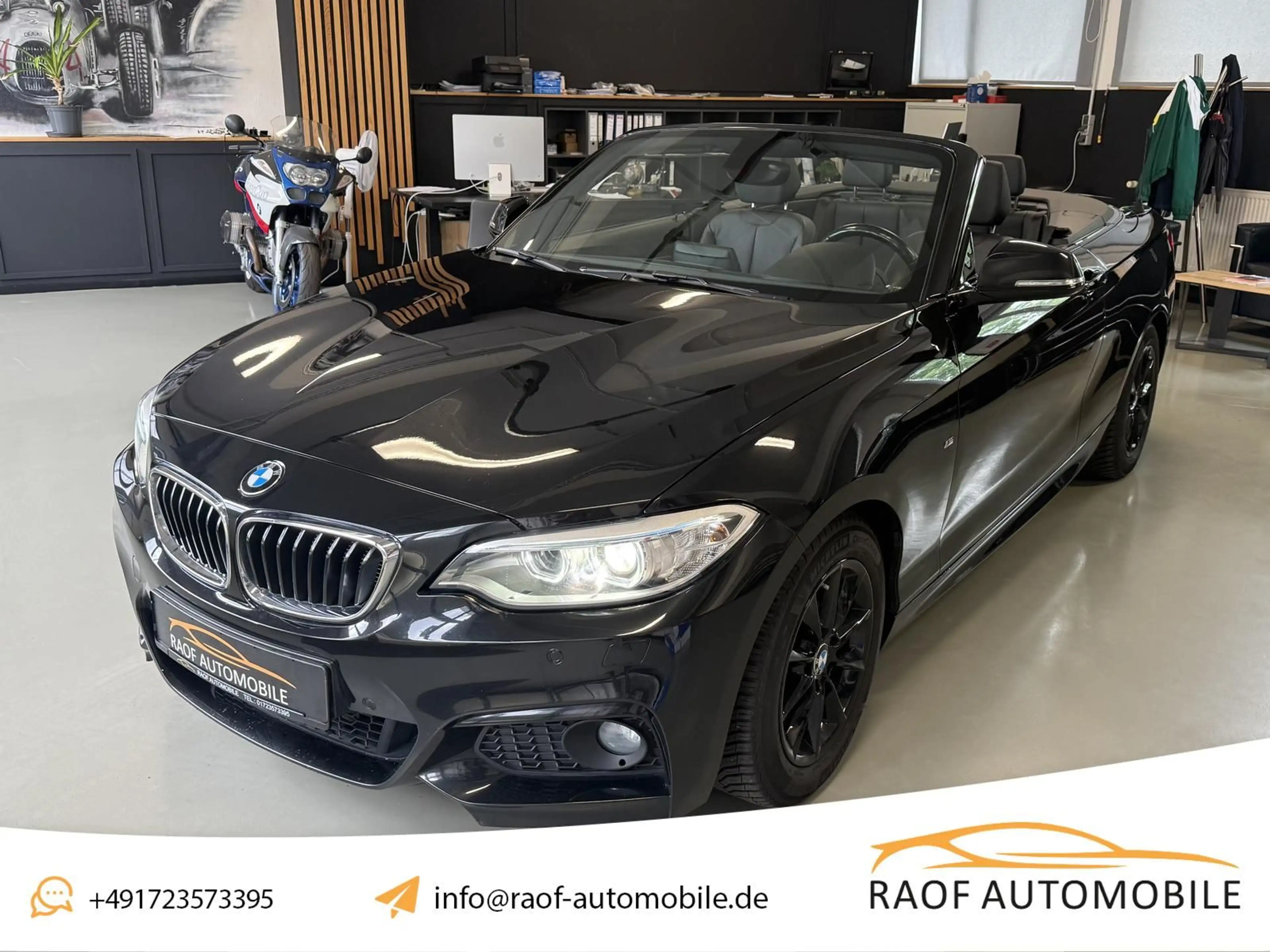 BMW 220 D 2er Cabrio M-Paket Sport  BI-XENON