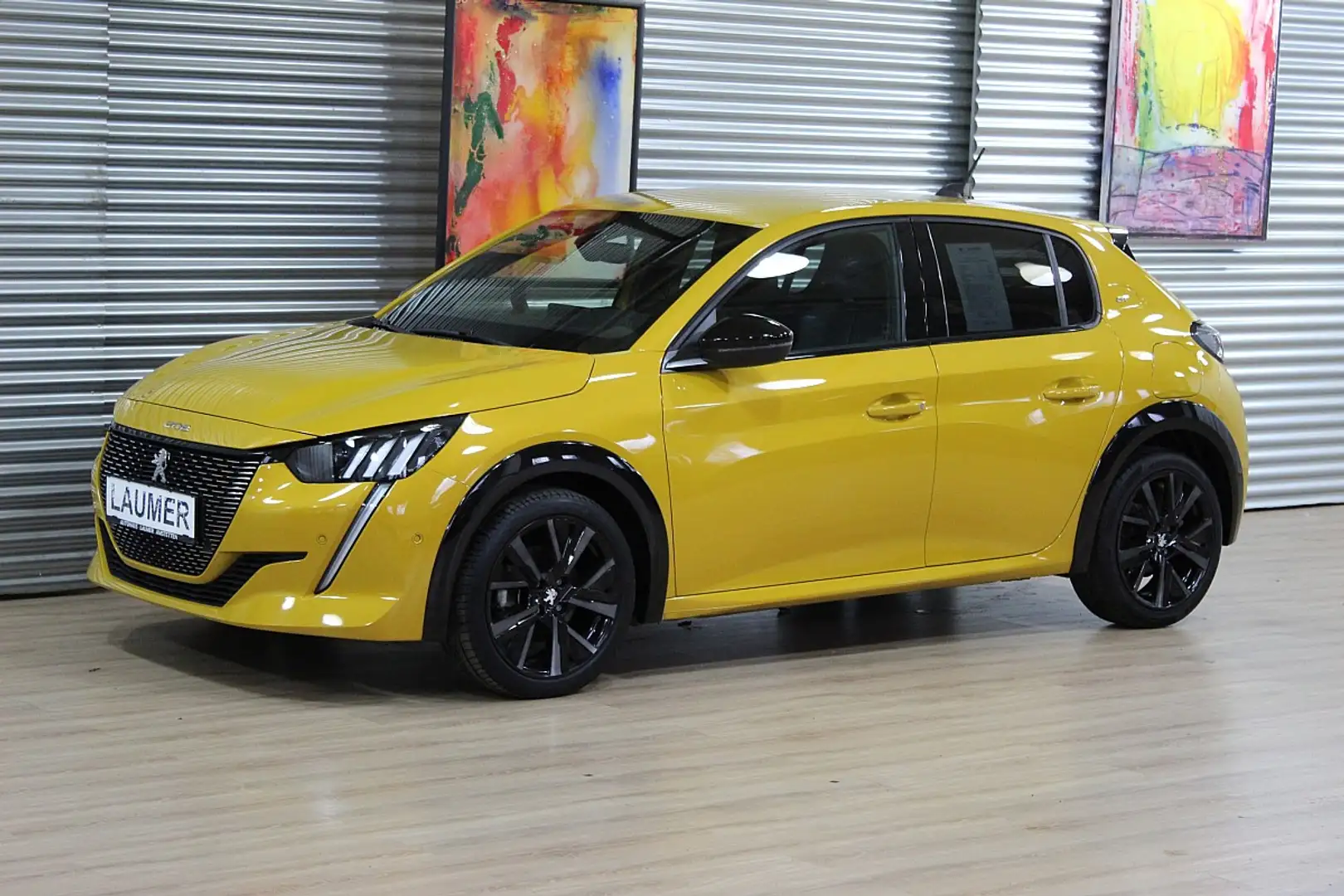 Peugeot 208 GT PureTech 100 S&S Gelb - 1