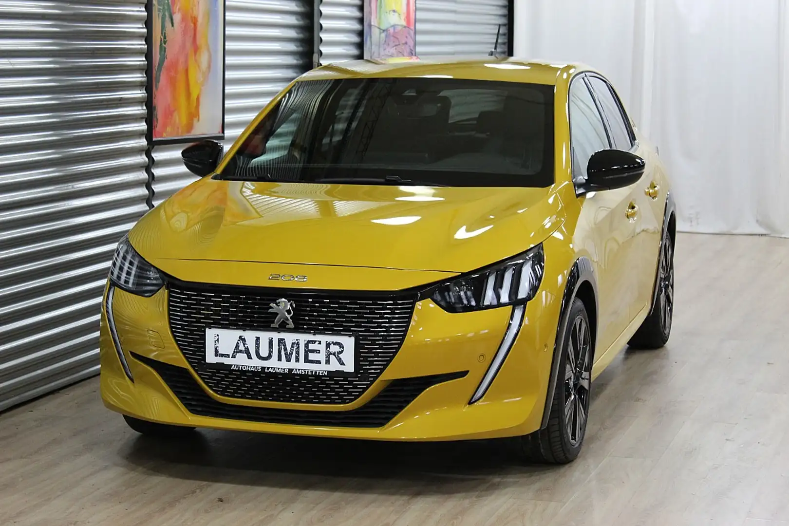 Peugeot 208 GT PureTech 100 S&S Gelb - 2