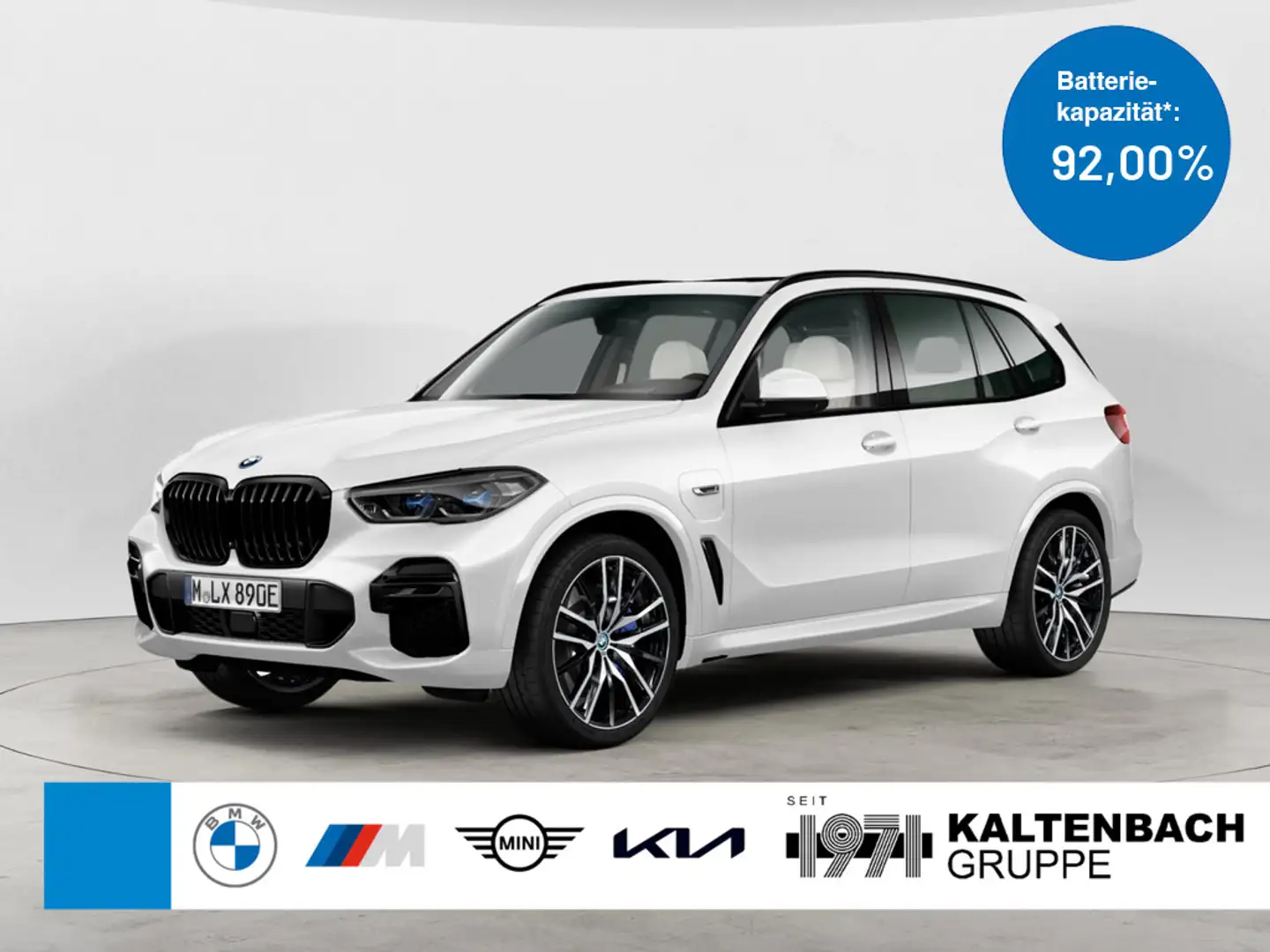 BMW X5 xDrive45e M-Sport PANO AHK HUD 360° LASER Weiß - 1