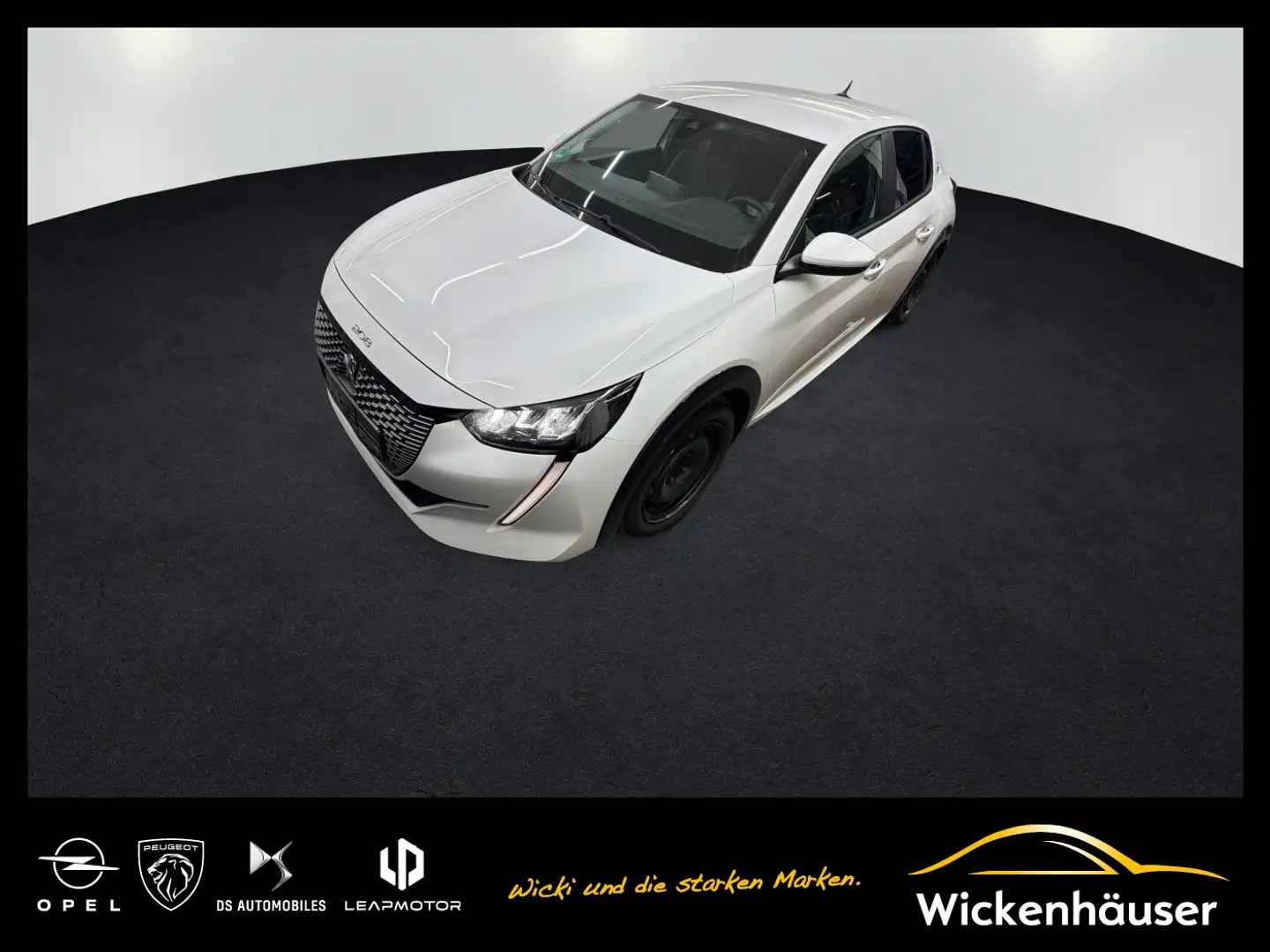 Peugeot 208 e- Elektro Active Pack SHZ+PDC+Alu+CarPlay Blanc - 1