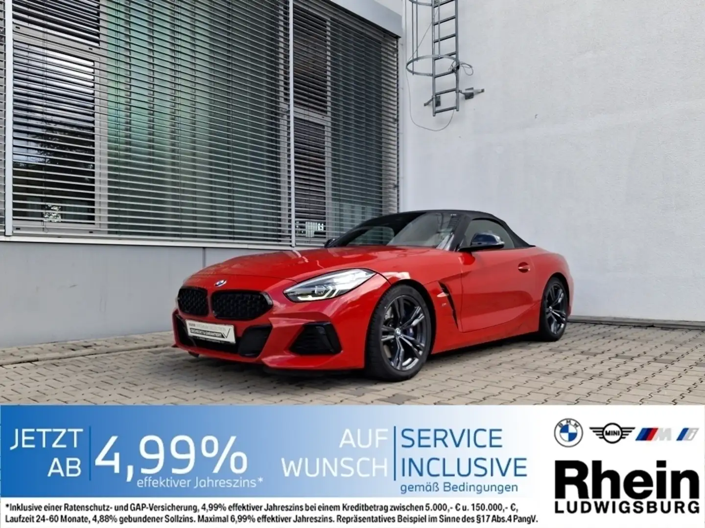 BMW Z4 M 40iA LED Navi SHZ H&K Keyless DAB PDC Rot - 1