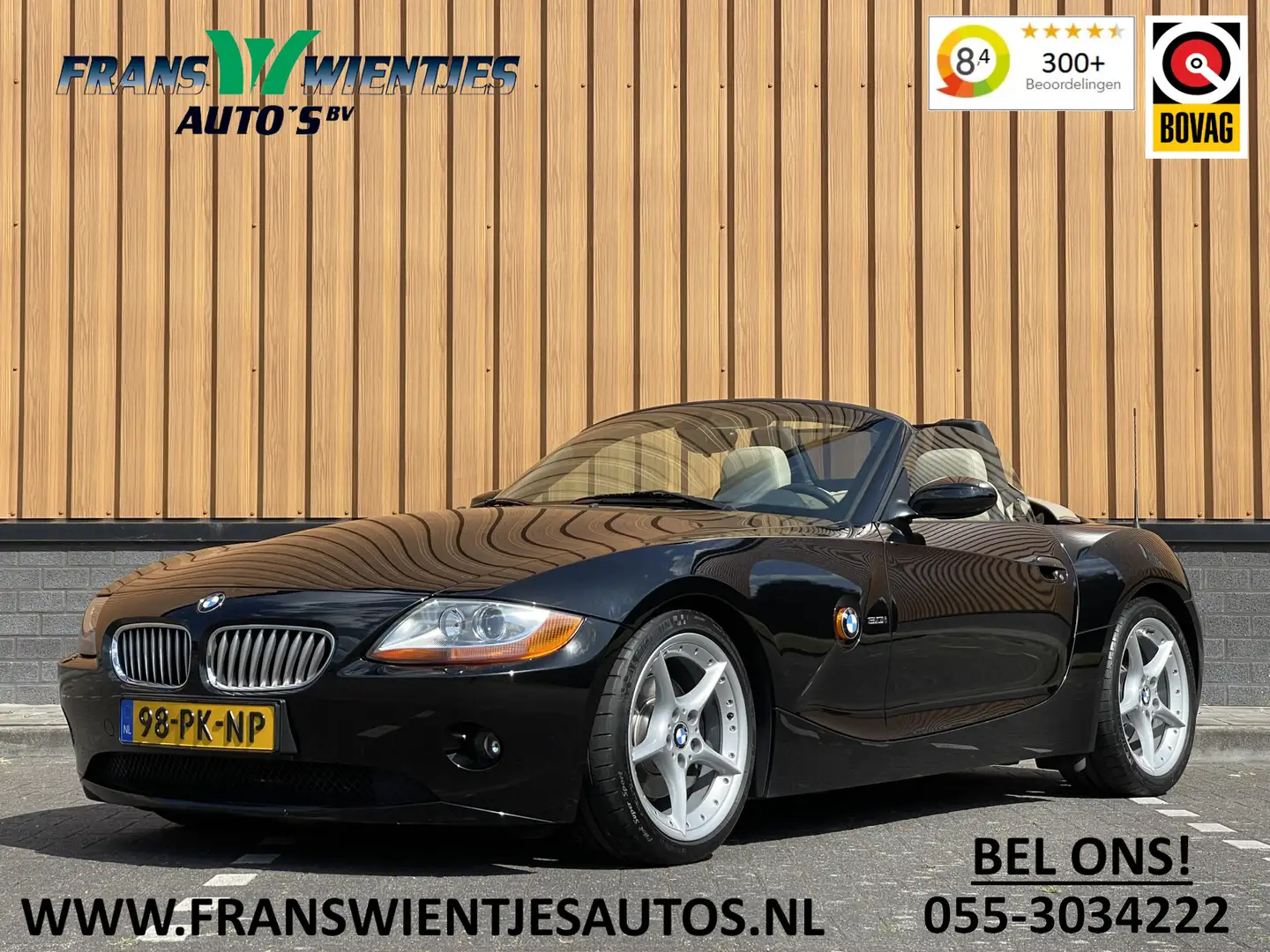 BMW Z4 Roadster 3.0i | Xenon | Airconditioning | Stoelver Zwart - 1