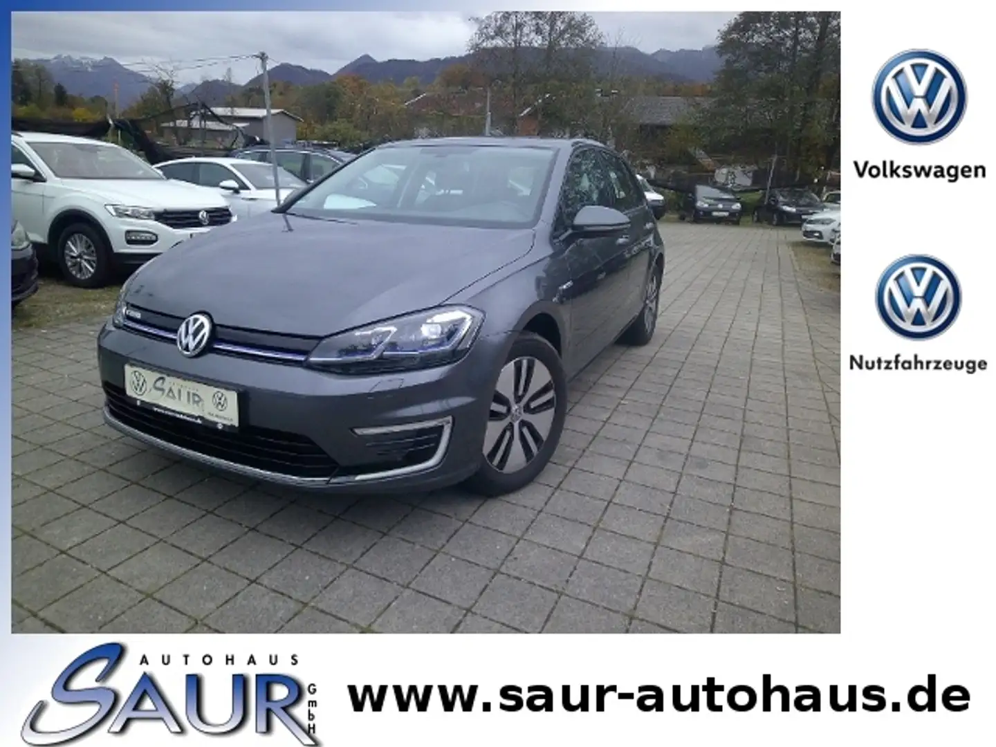 Volkswagen Golf VII e-Golf*CCS*Navi*Klima*PDC*SHZ*LED LED Grau - 1
