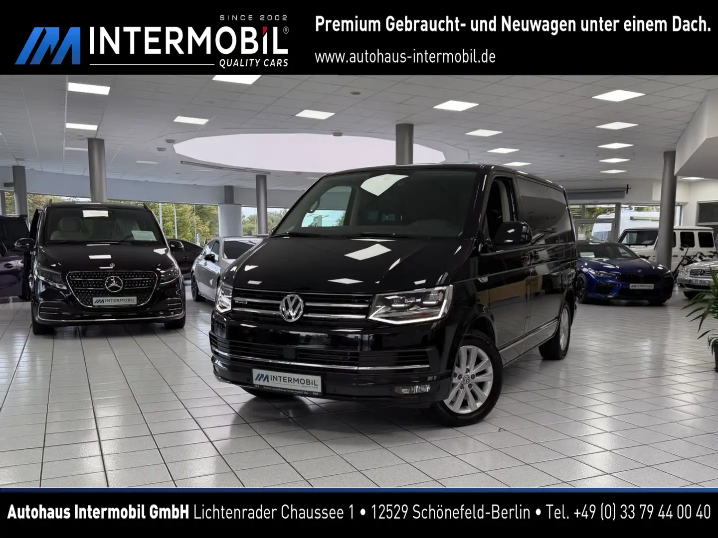 Volkswagen T6 Multivan 2.0 TDI 4Motion Highline*GSD*Leder* Noir - 1