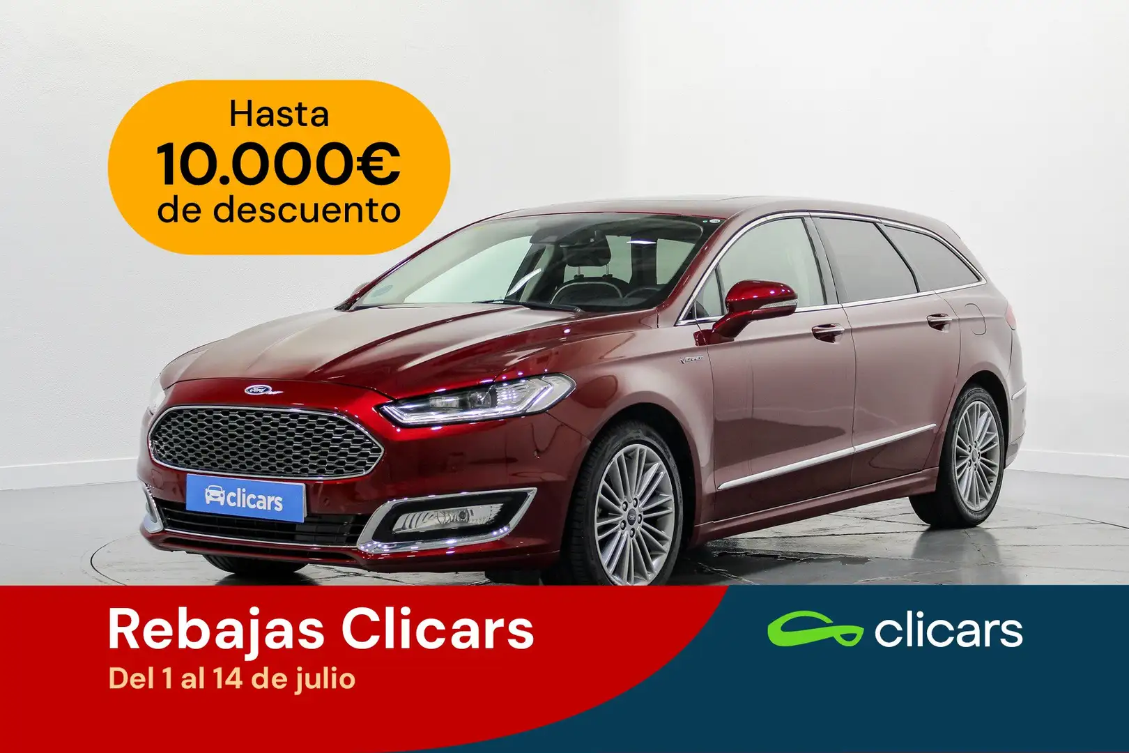 Ford Mondeo Vignale SB 2.0TDCI PowerShift 180 Rojo - 1