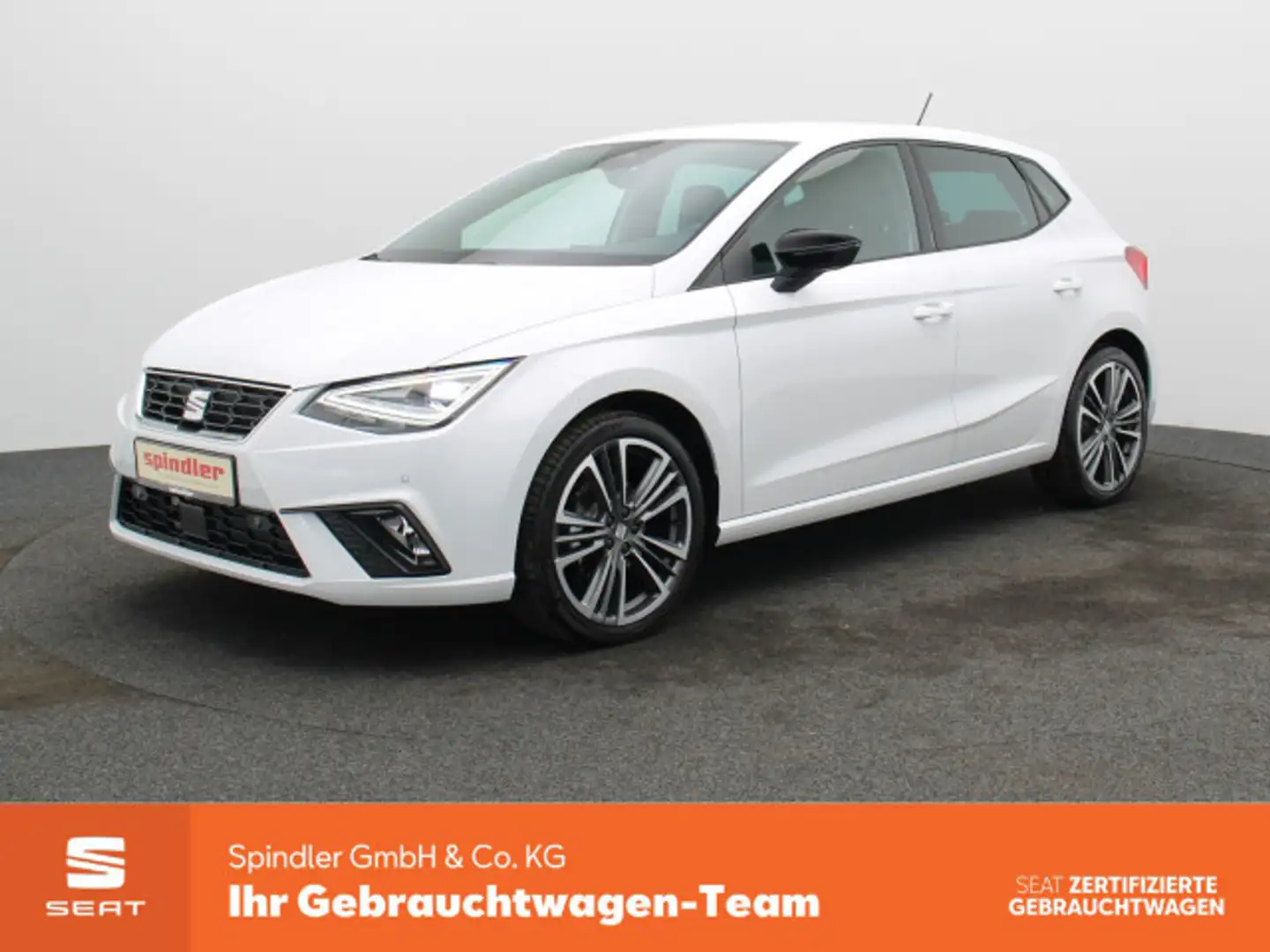 SEAT Ibiza FR 1.0 TSI DSG / RFK, LED, Navi, SZH, APP Weiß - 1