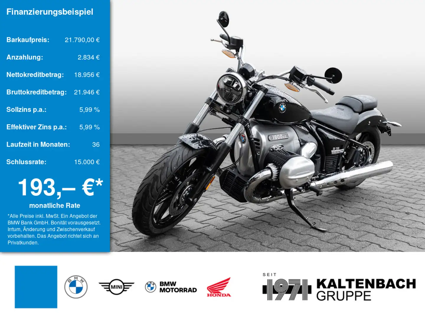 BMW R 18 KOMFORT-P. GRIFFHEIZUNG Noir - 1