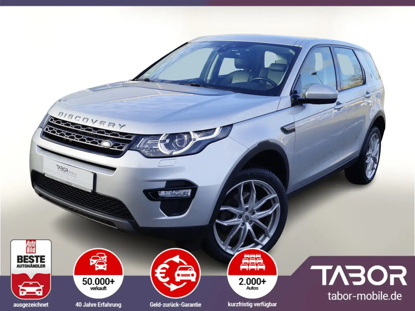 Land Rover Discovery Sport 2.0 TD4 Auto. SE  Pano Nav PDC Zilver - 1