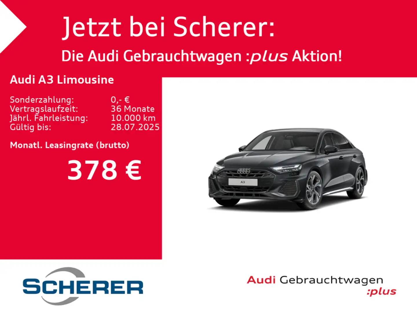 Audi A3 S line 30 TFSI 85(116) kW(PS) S tro Grau - 1