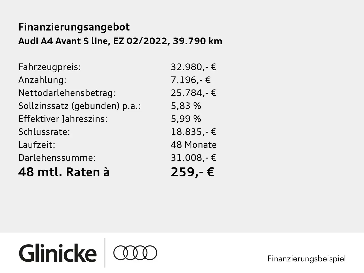 Audi A4 45 TFSI qu. S line LM 18" Navi PDC vo+h Noir - 2