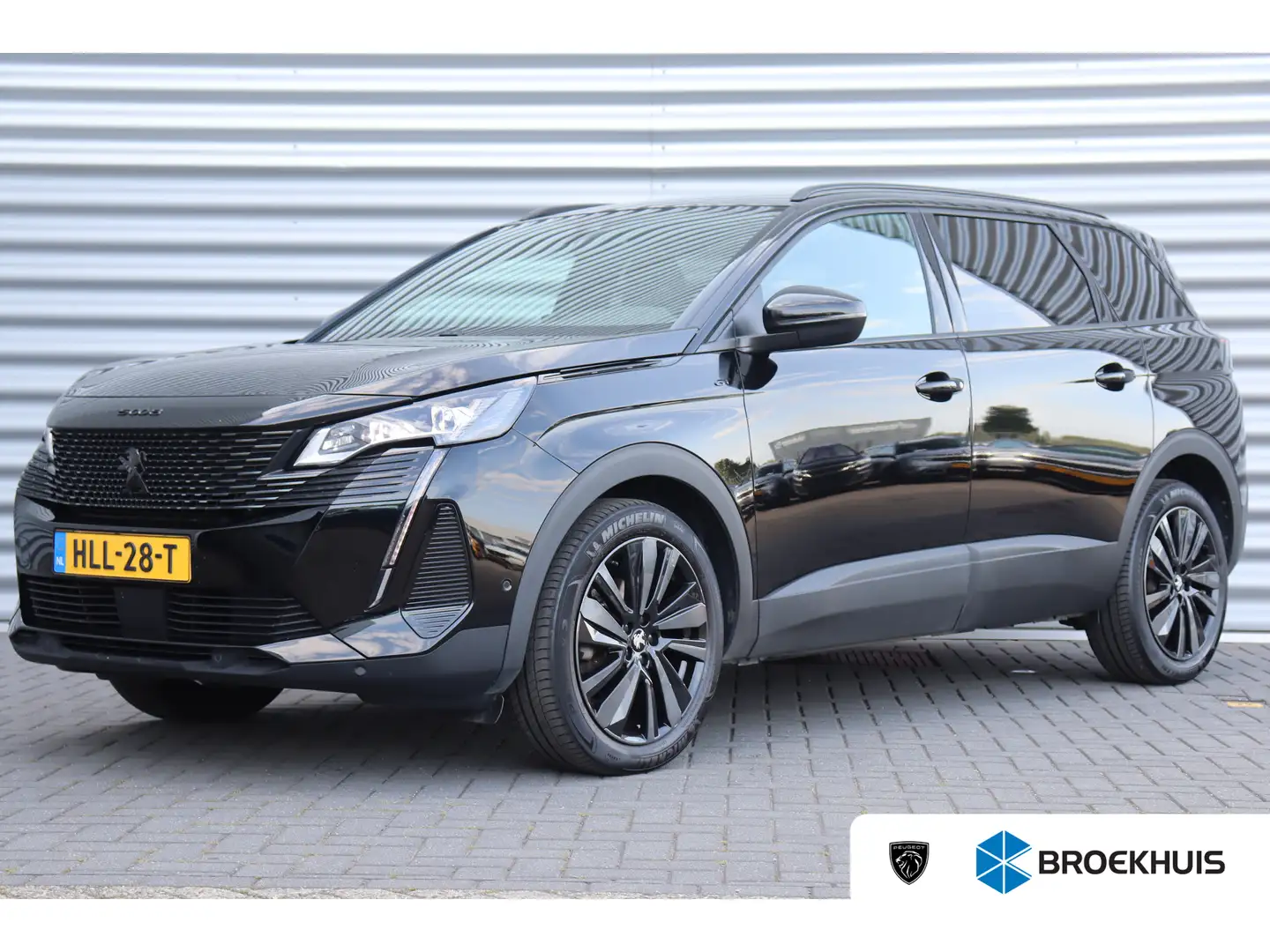 Peugeot 5008 1.2 PURETECH 130PK GT PACK AUTOMAAT / NAVI / CLIMA Zwart - 1