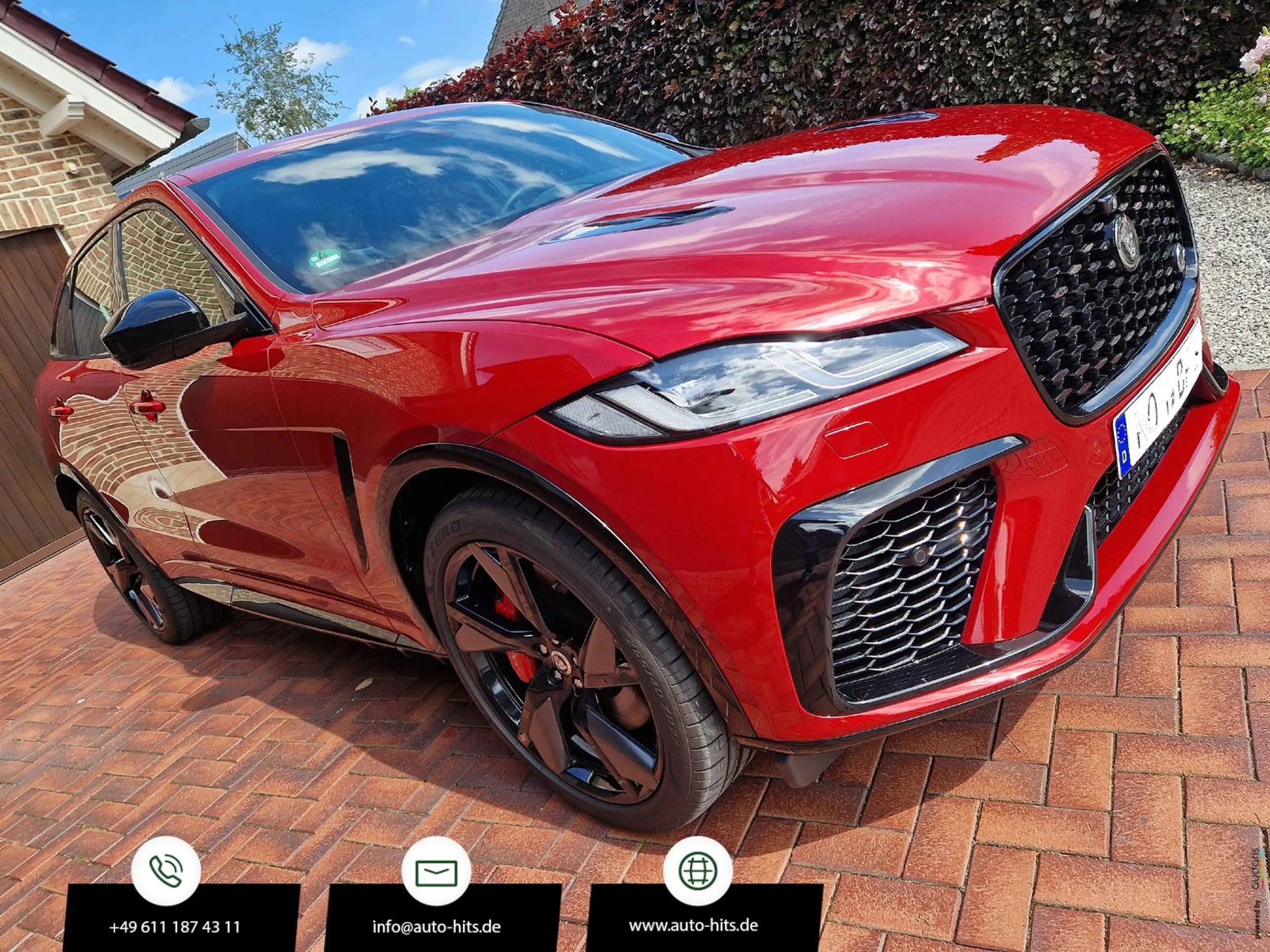 Jaguar F-Pace 5.0 SVR AWD Panorama Vollleder neuwertig