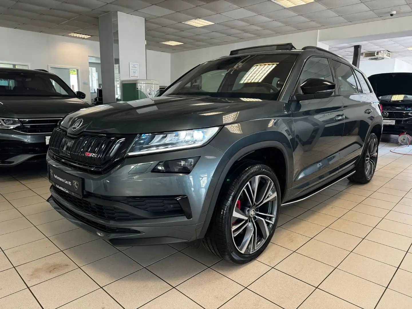Skoda Kodiaq RS 4x4 Pano/AHK/Kamera/LED/Canton Gris - 1
