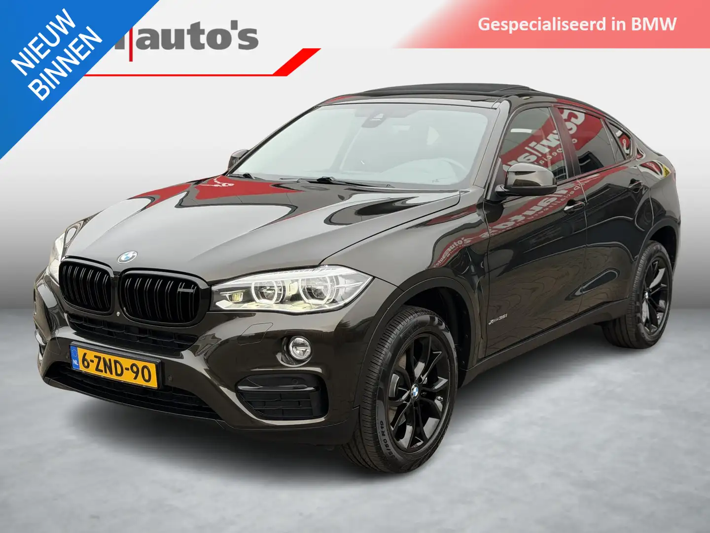BMW X6 xDrive35i High Executive NL auto|Softclose|HiFi Brun - 1